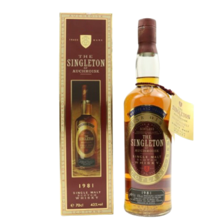 The Singleton of Auchroisk 1981 â Auchroisk whisky bottle