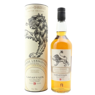 Lagavulin 9 Year Old Game Of Thrones Series â Lagavulin whisky bottle