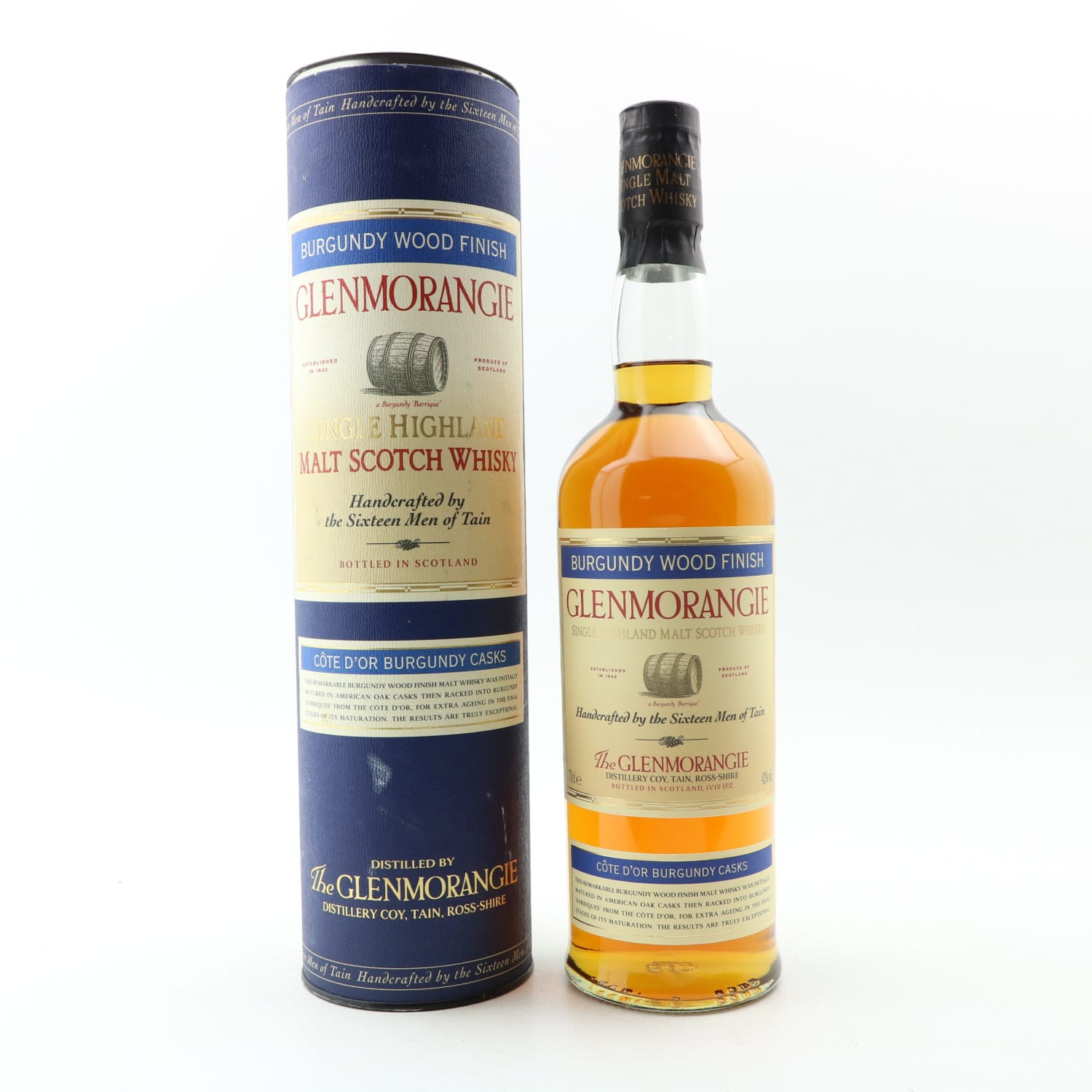 Glenmorangie Burgundy Wood Finish 70cl 43% Highlands Scotland Whisky