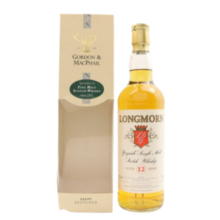 Longmorn 12 Year Old Gordon & MacPhail â Longmorn whisky bottle