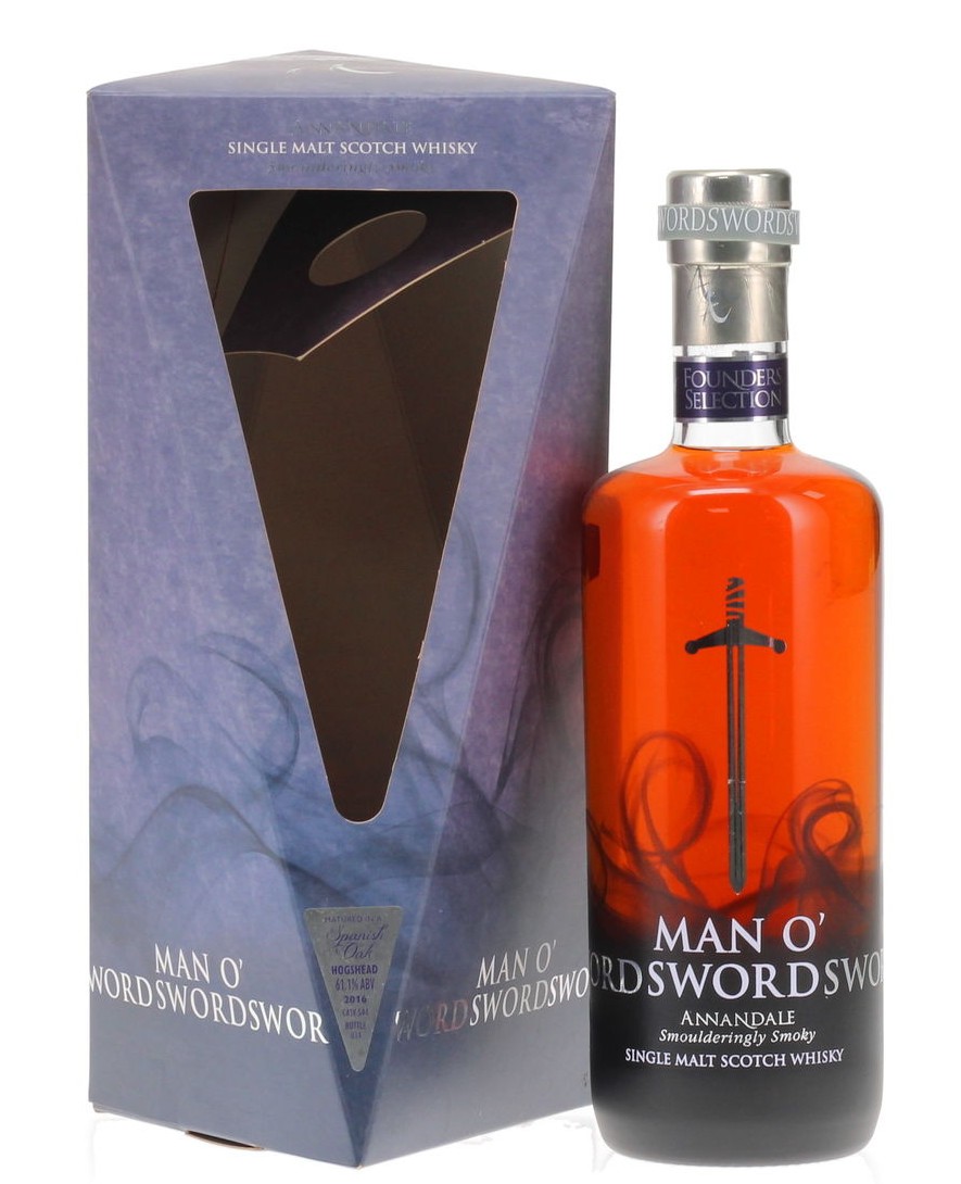 Annandale 2016 Single Cask #544 Man O’Sword 70cl 61.1% Lowlands Scotland Whisky
