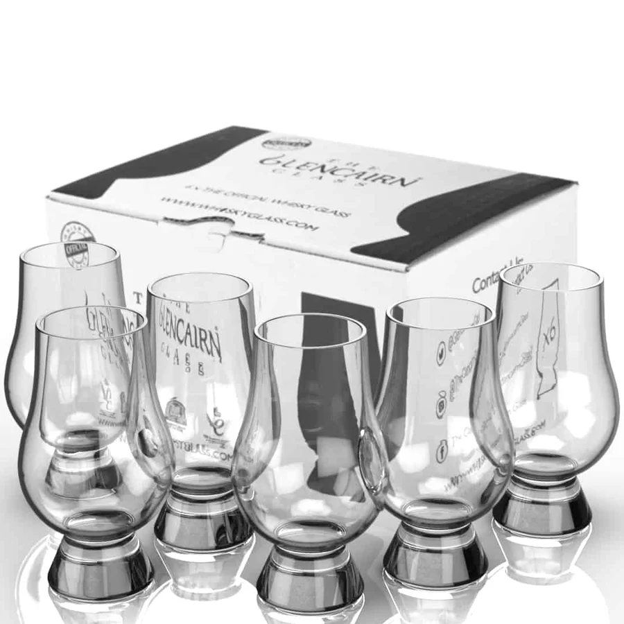 Glencairn Cask Thief Whisky Glasses (Box of 6) 10cl 25% Unique Gifts