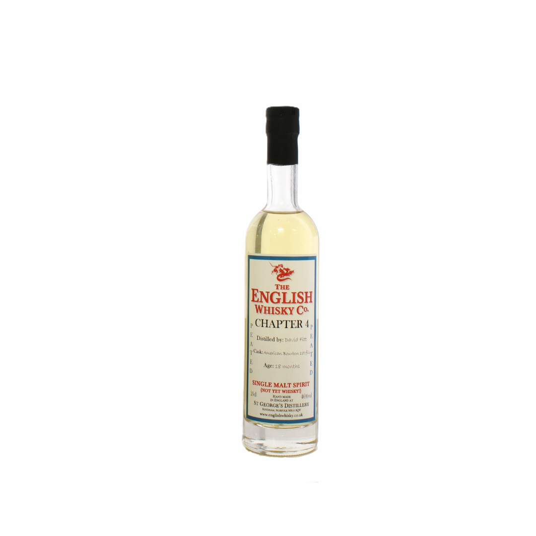 The English Whisky Company – Chapter 4 (Peated, 18 Months) 20cl 46% England Whisky