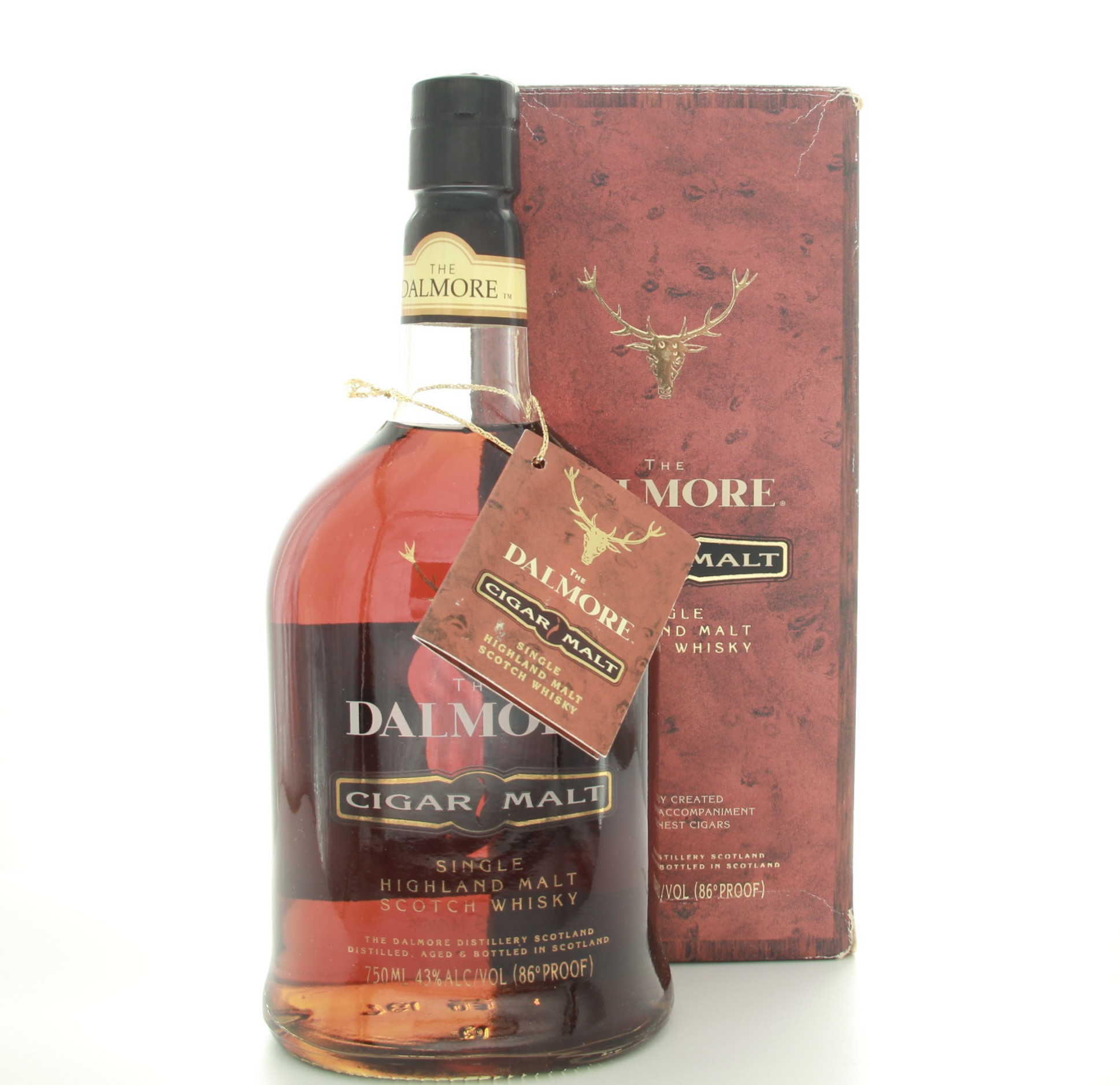 Dalmore Cigar Malt (Mid 2000s Bottling) 75cl 43% Highlands Scotland Whisky