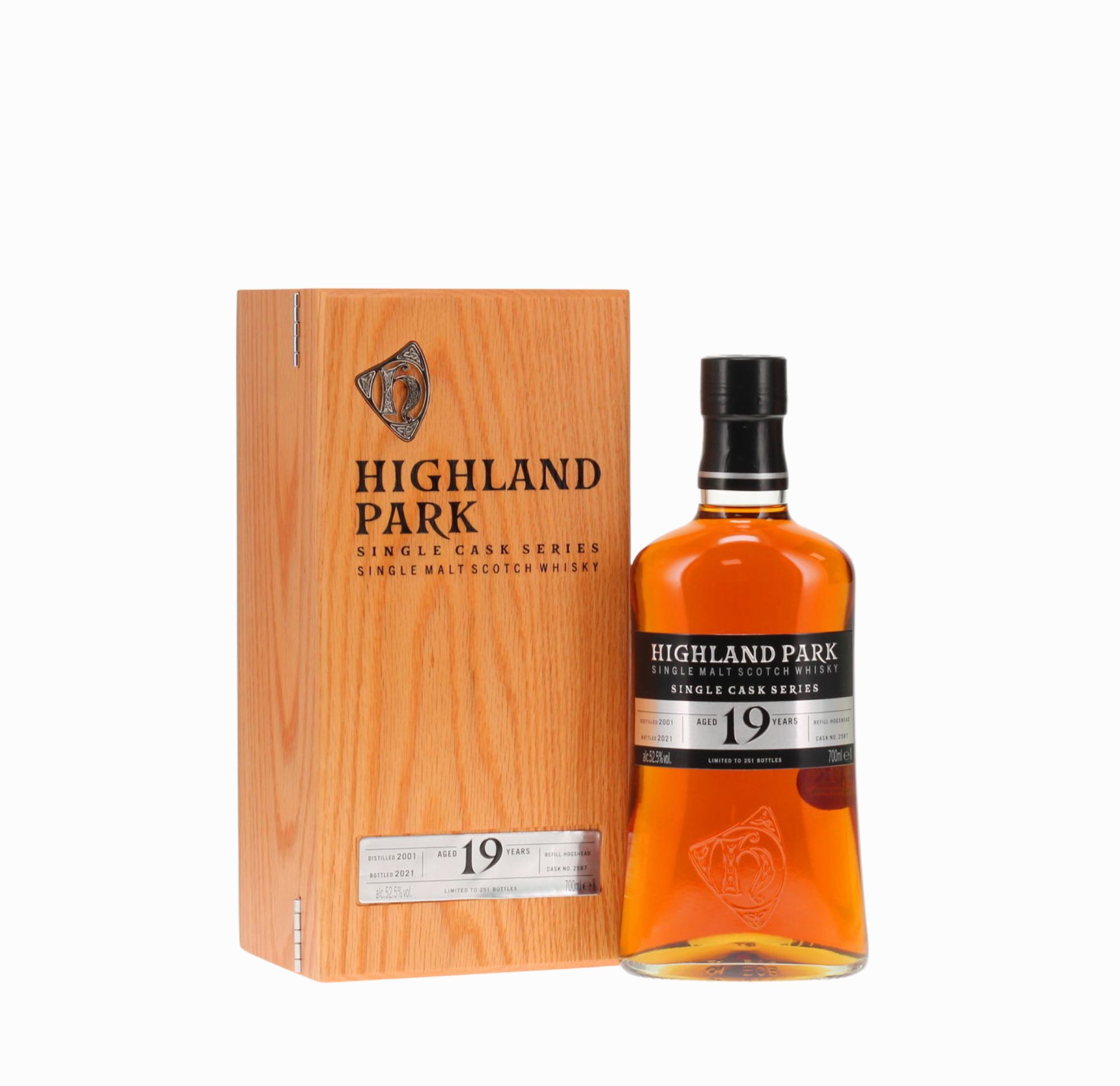Highland Park 2001 – Single Cask Series, 19 Year Old (Cask #2587) 70cl 52.5% Highland Scotland 