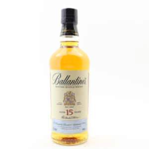 Ballantine’s 15 Year Old – whisky bottle