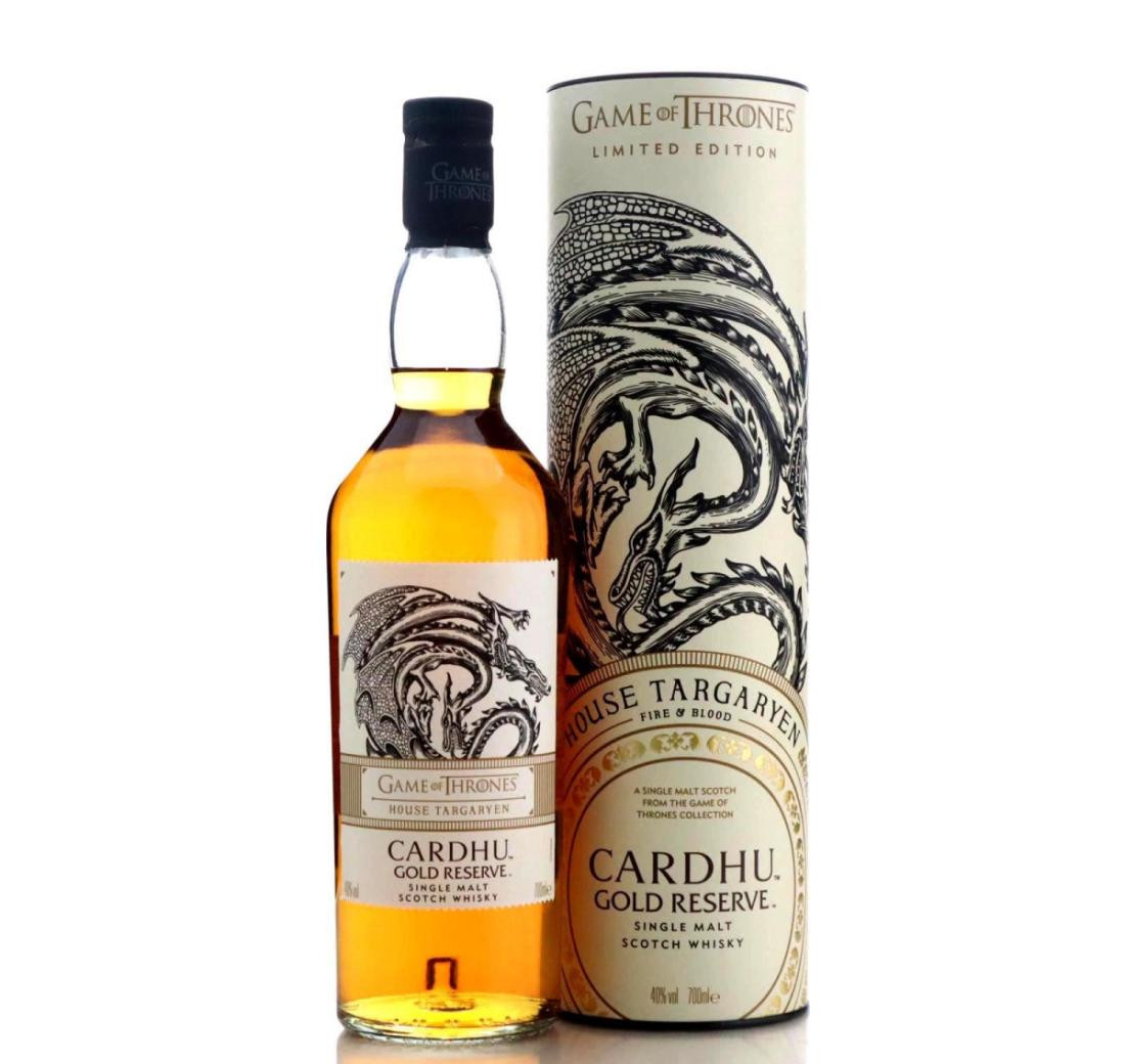 Cardhu Gold Reserve Game of Thrones – House Targaryen 70cl 40% Whisky 