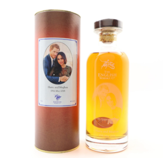 English Whisky Co Royal Marriage Harry & Meghan – whisky bottle