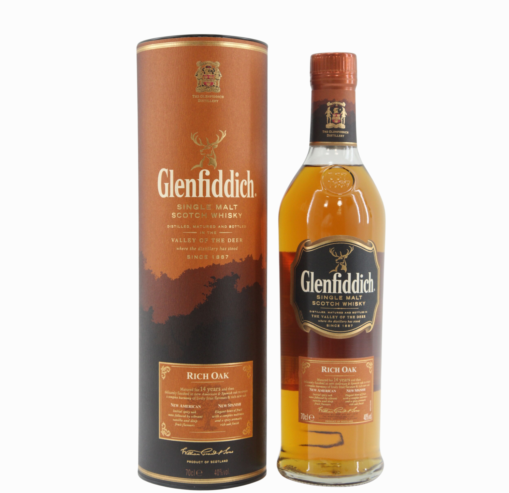 Glenfiddich – 14 Years Old – Rich Oak 70cl 40% Scotland Whisky