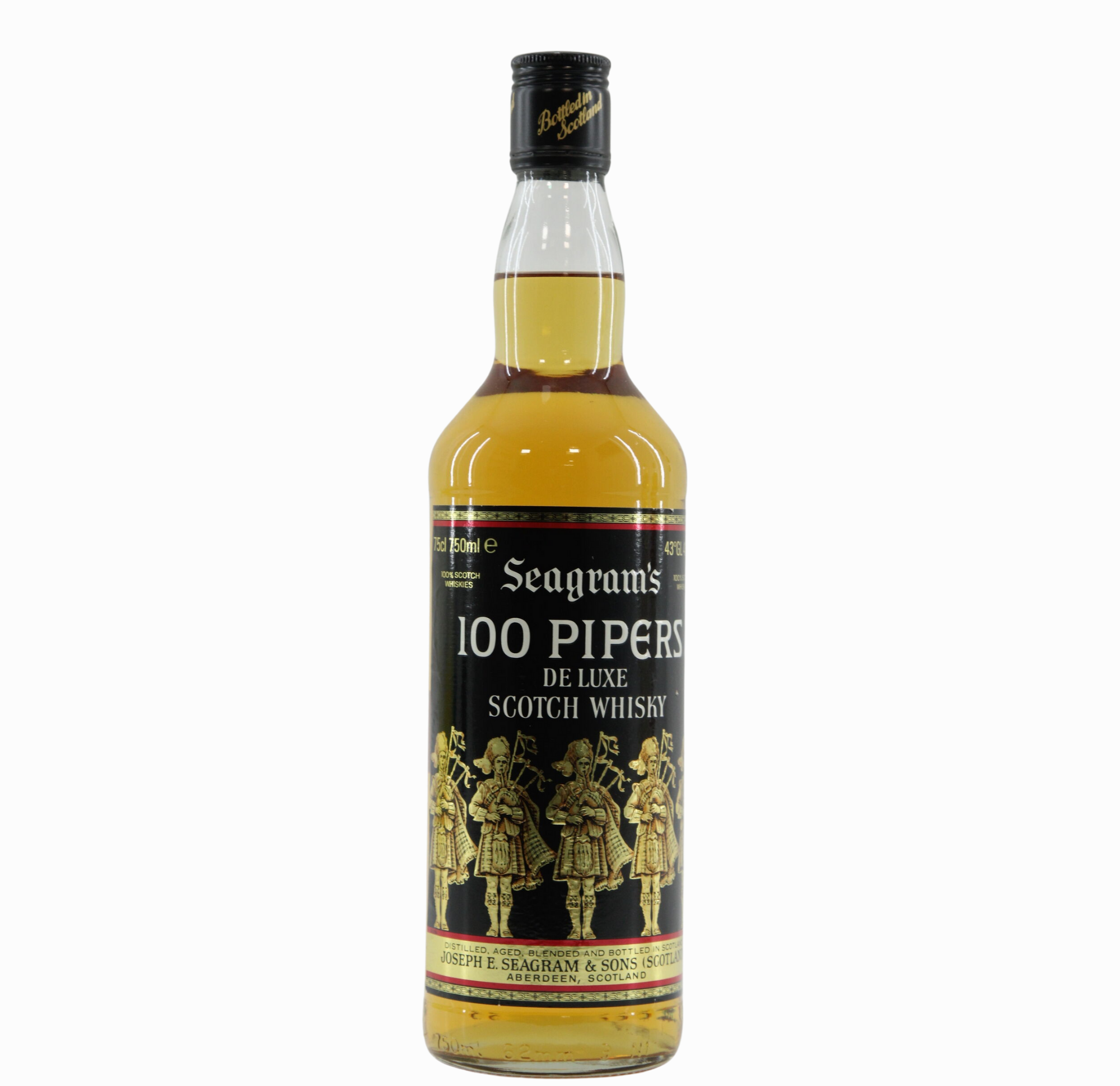 Seagram’s 100 Pipers Deluxe 75cl 75cl 40% Scotland Whisky 