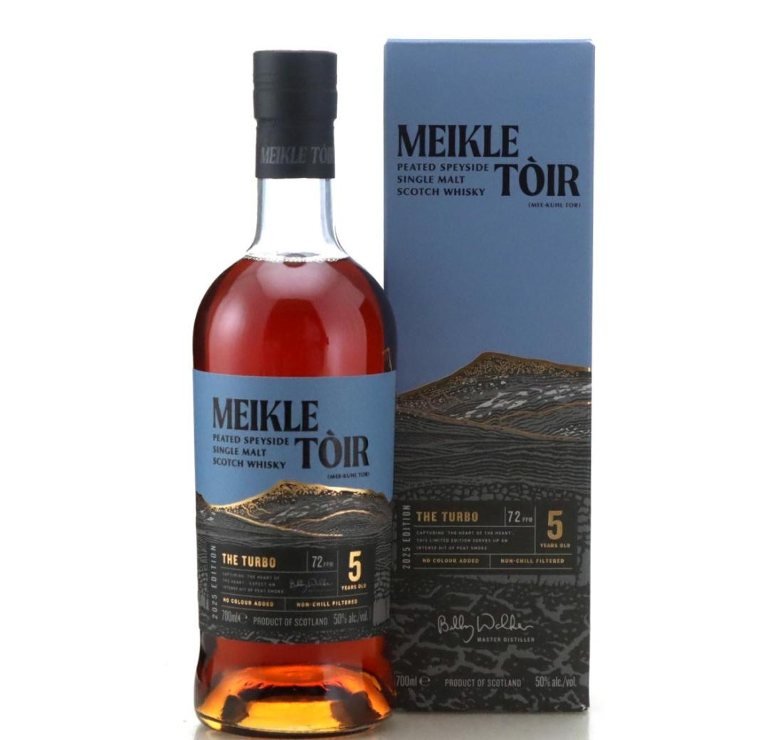 Meikle Tòir The Turbo 5 Year Old 2025 Edition 70cl 50% Whisky