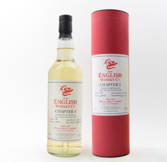 English Whisky Co. Chapter 3 2007 Cask #31 – whisky bottle