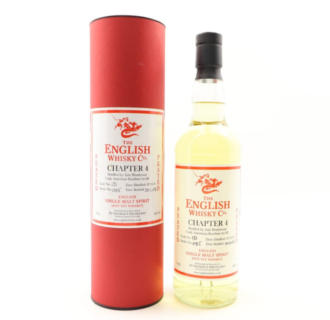 English Whisky Co Not Yet Whisky Chapter 4 – whisky bottle