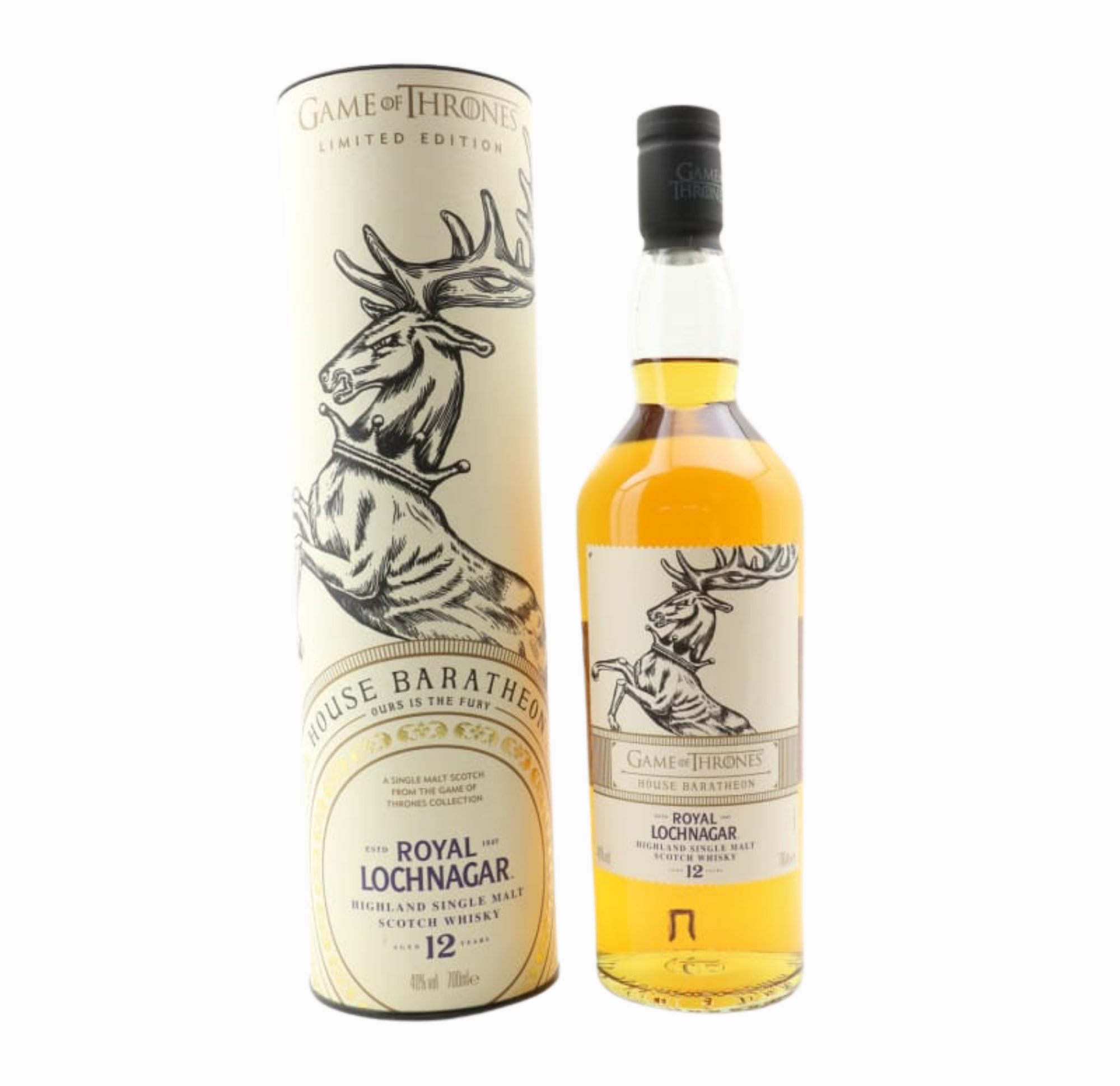 Royal Lochnagar 12 Year Old Game of Thrones ‘House Baratheon’ 70cl 40% Whisky 