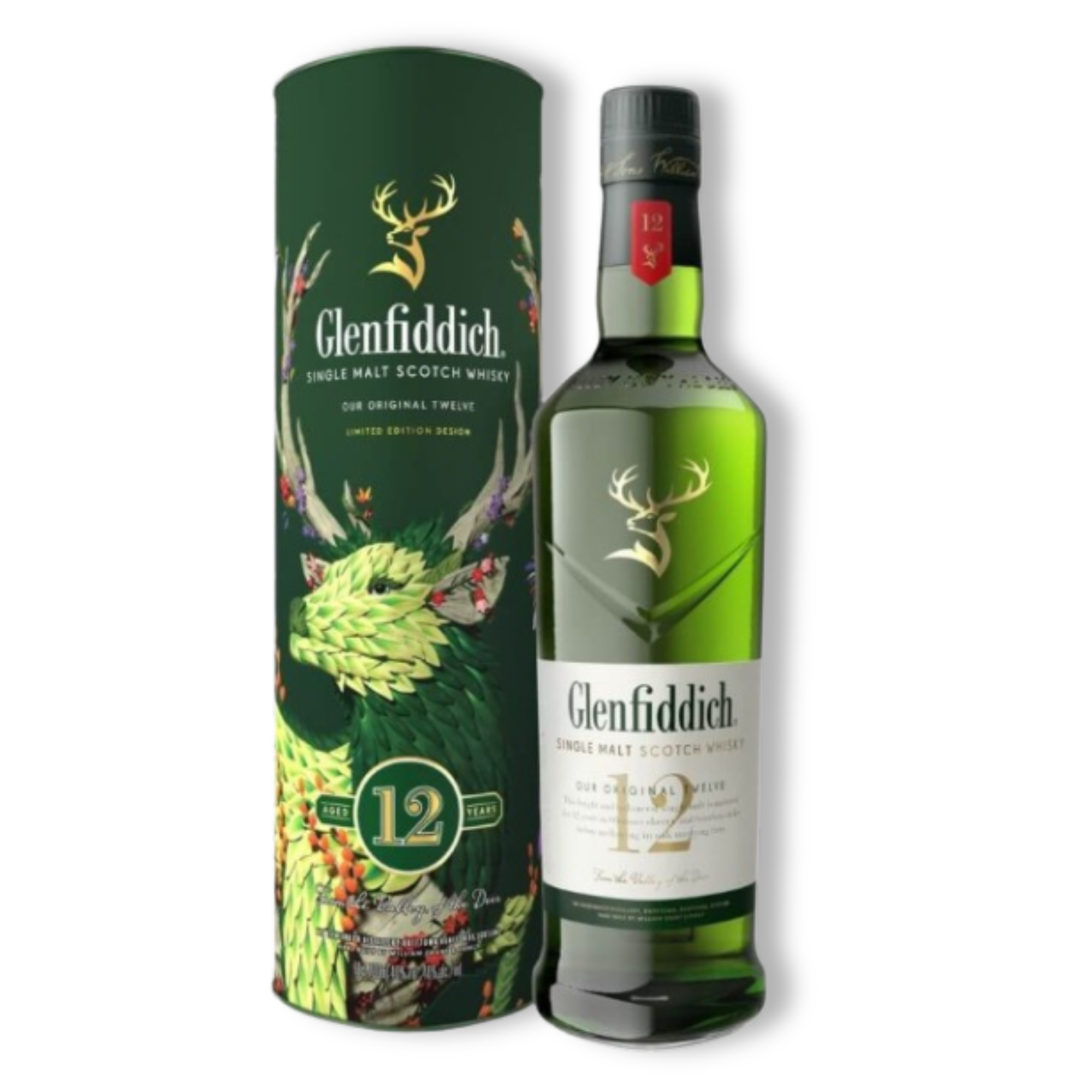 Glenfiddich 12 Year Old – Festive Limited Edition 70cl 40% Scotland Speyside Whisky