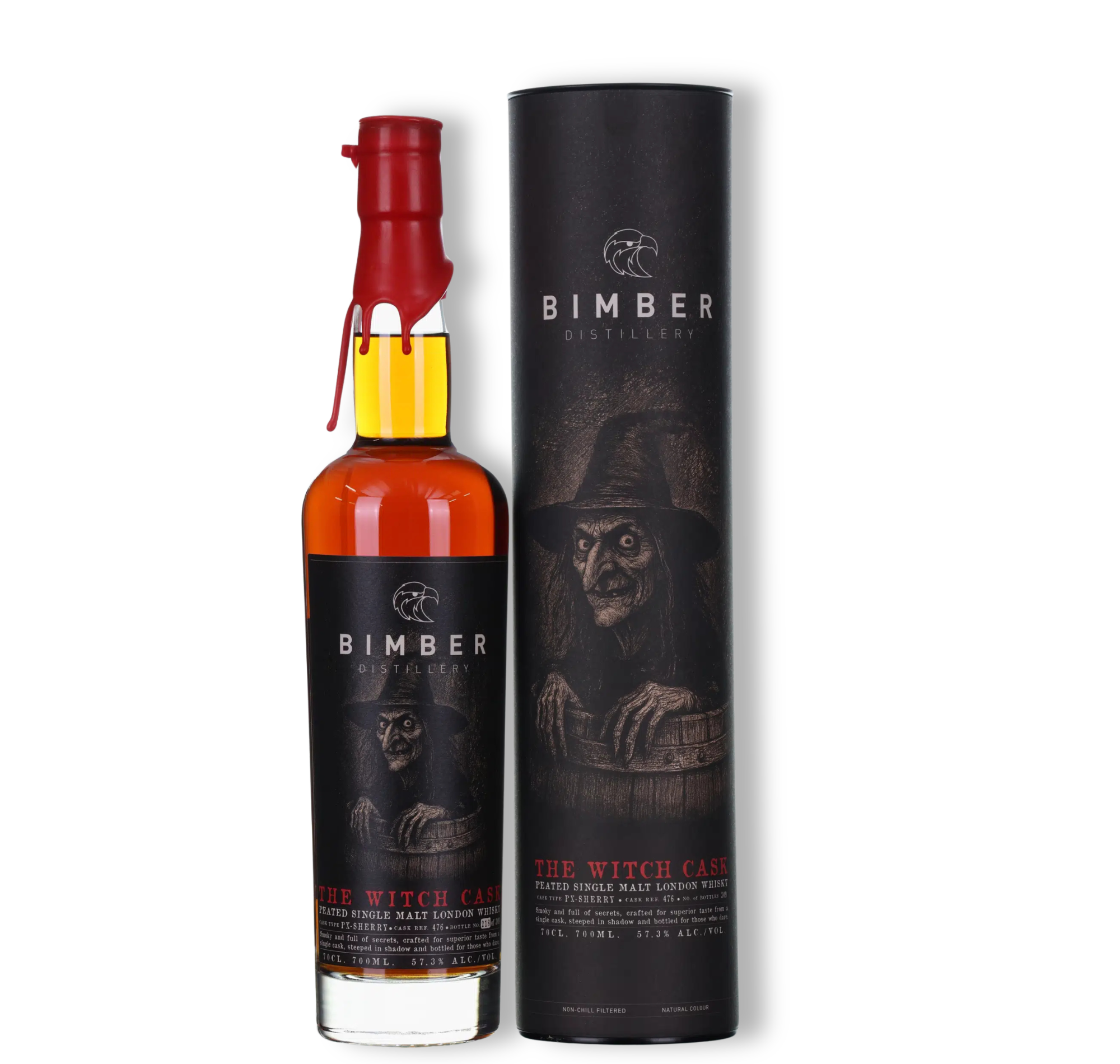 Bimber Peated “The Witch Cask” (Cask #476) 70cl 57.3% United Kingdom Whisky