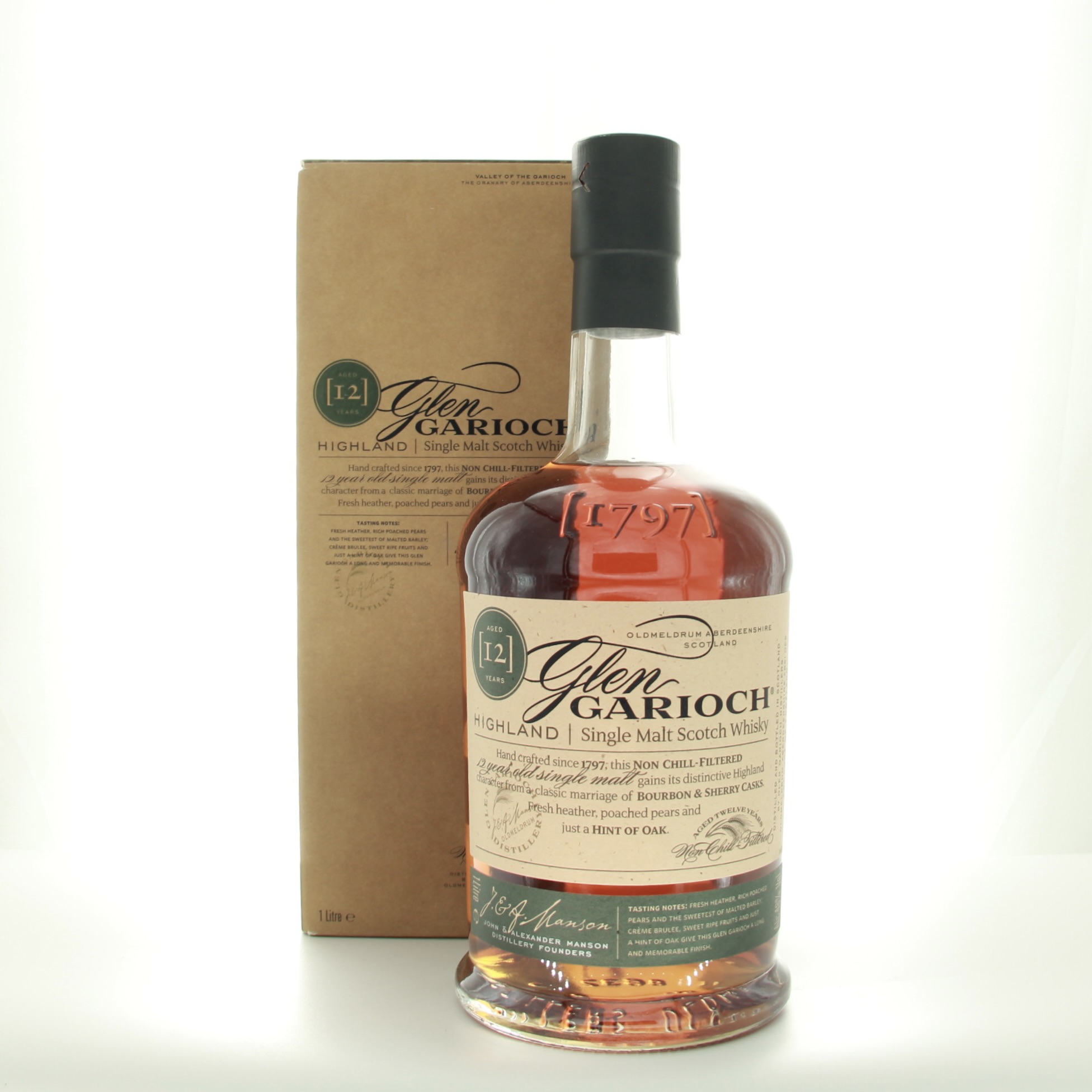Glen Garioch 12 Year Old 100cl 48% Highlands Scotland Whisky