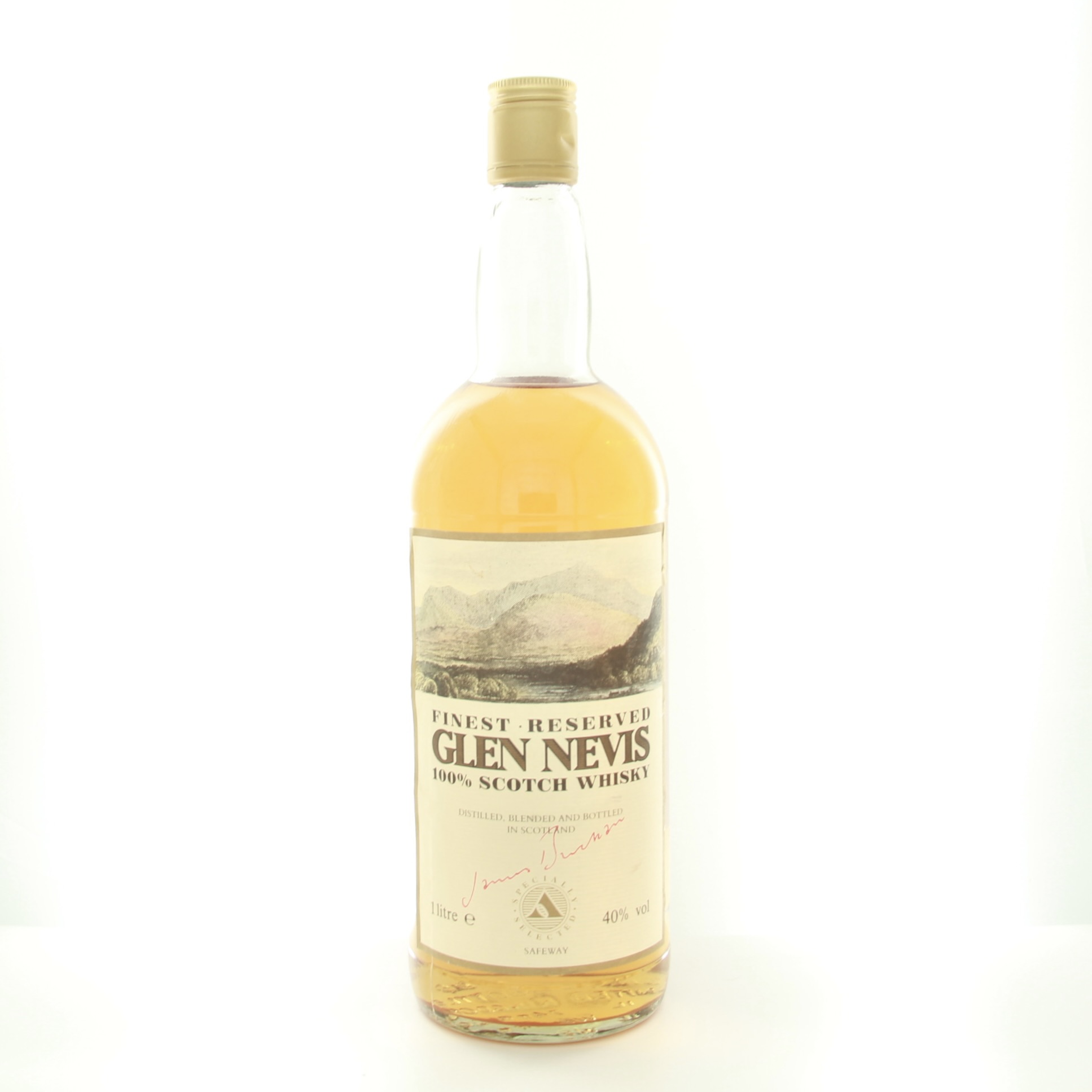 Glen Nevis 100% Finest Blended Malt 1L 100cl 40% Highlands Scotland Whisky 