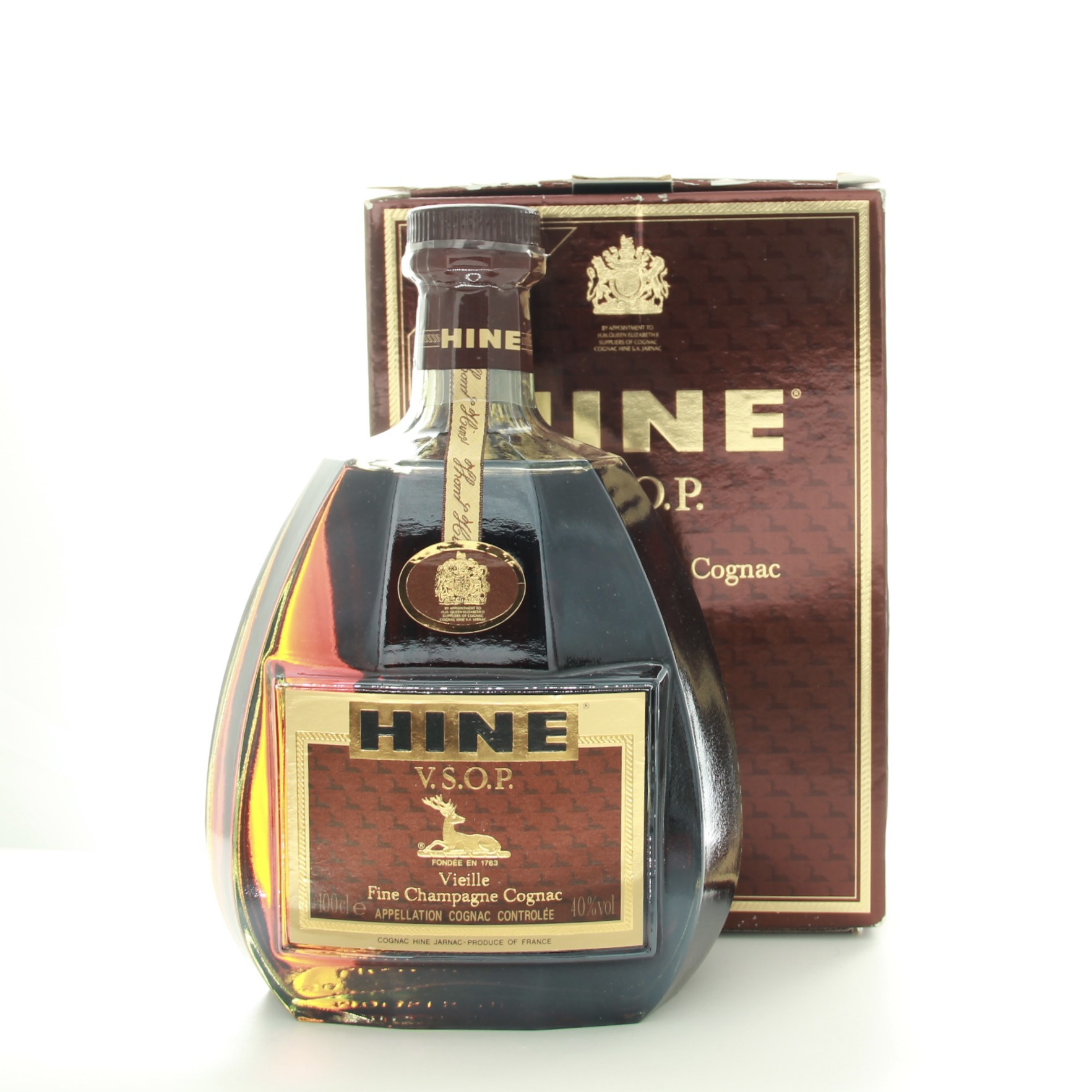 Hine V.S.O.P. Vieille Fine Champagne Cognac (1980s/90s) 100cl 40% Cognac France 