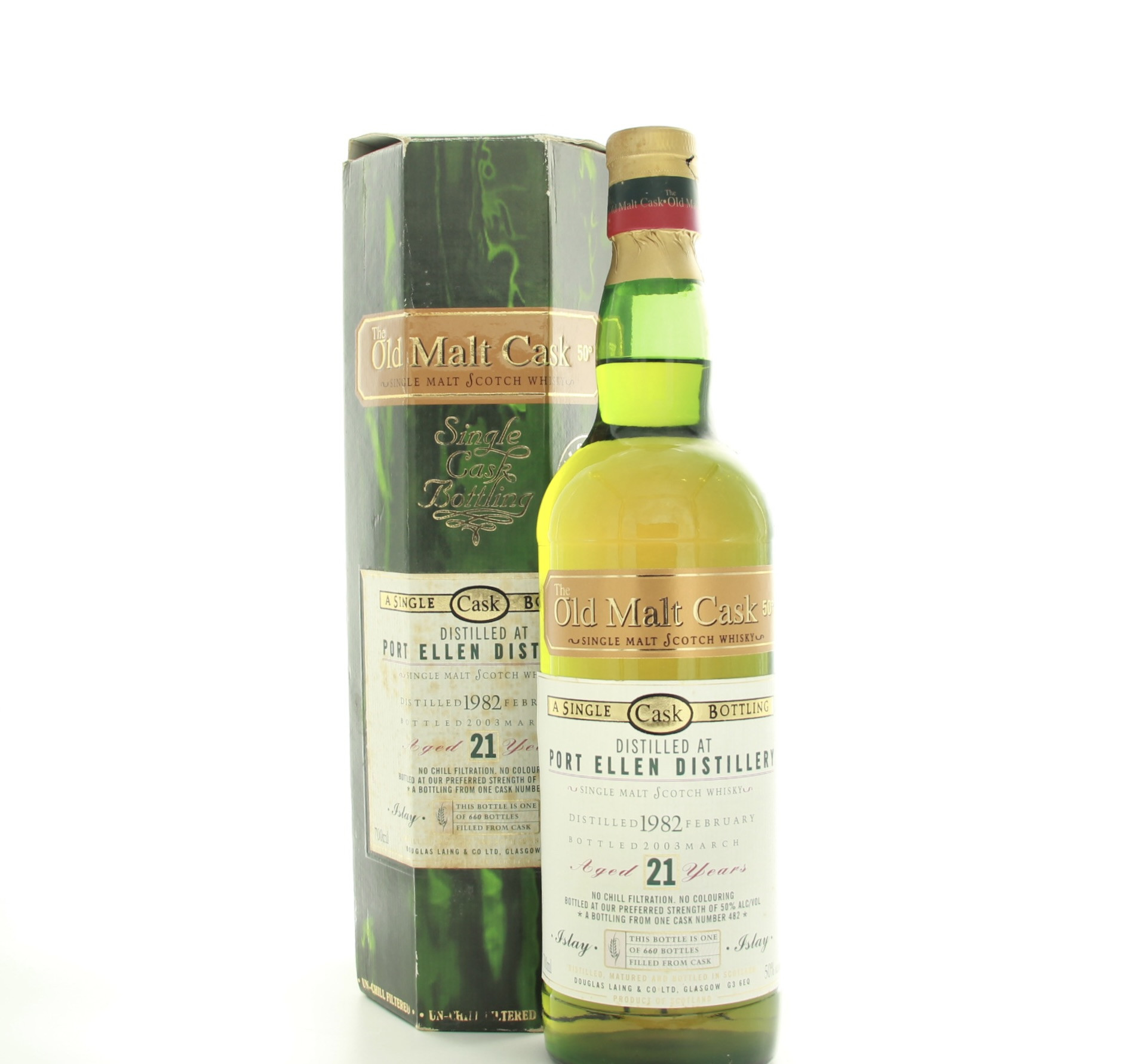 Port Ellen 21 Year Old 1982 Vintage 70cl 50% Islay Scotland Whisky