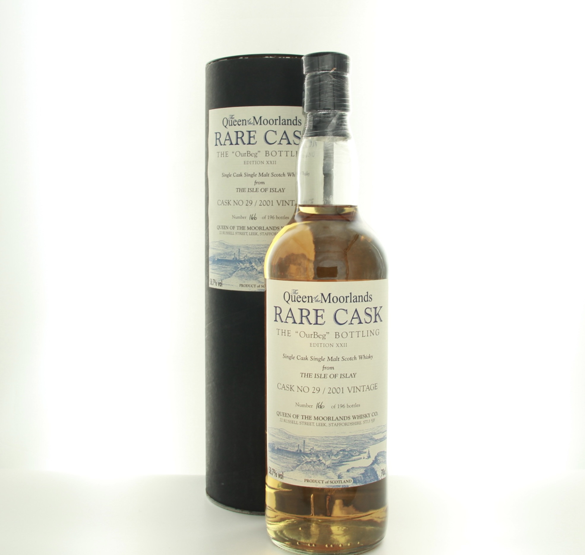 Ardbeg “OurBeg” Queen of the Moorlands (Single Cask, Vintage 2001) 70cl Islay Scotland Whisky 
