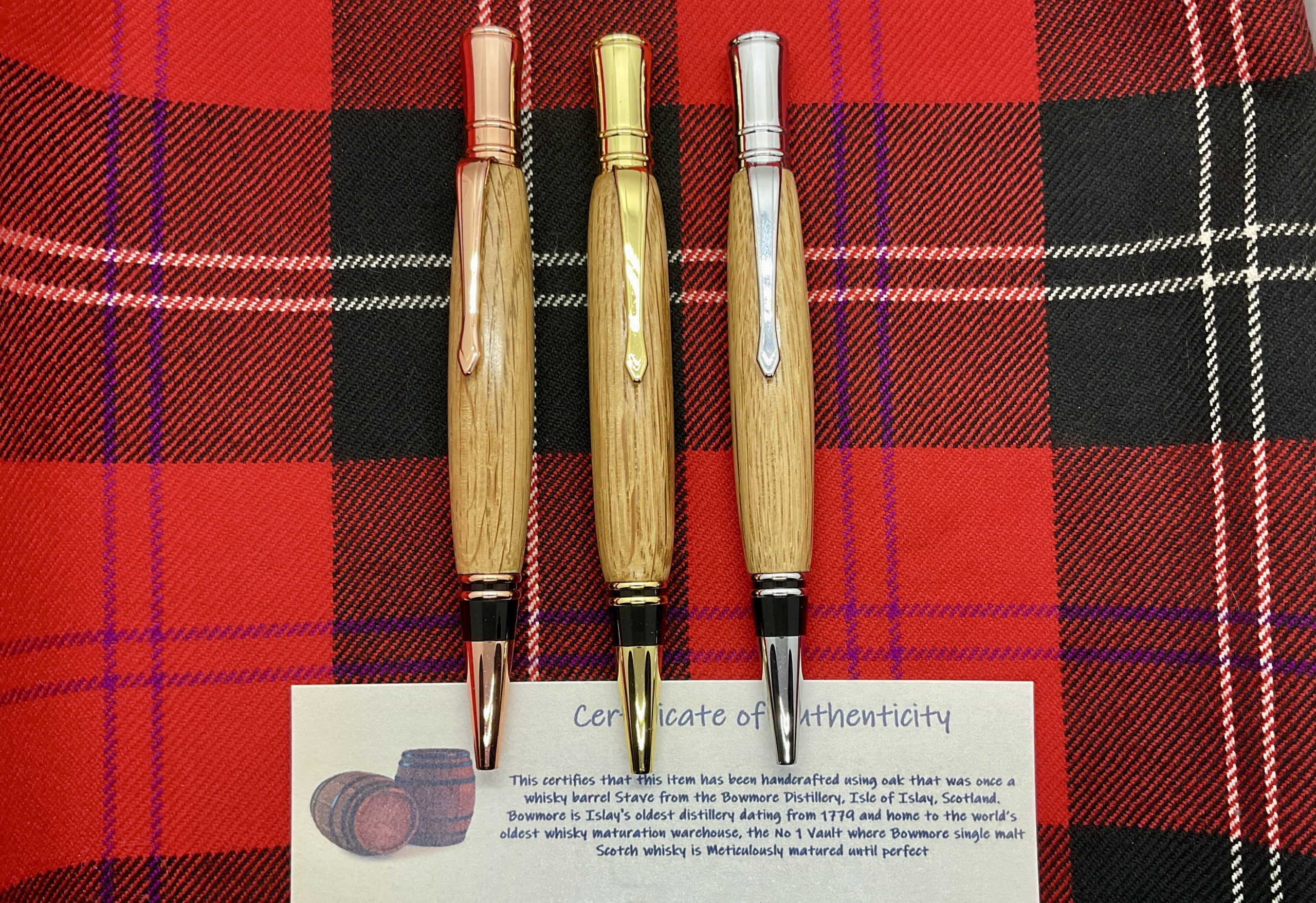 Whisky Oak Barrel Wooden Ballpoint Twist Pen N/A% Unique Gifts