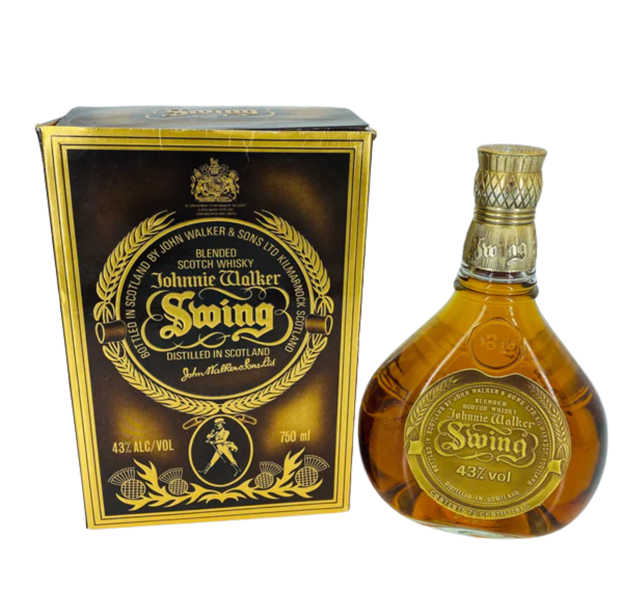 Johnnie Walker Swing Blended Scotch Whisky – Vintage Bottling 75cl 40% Blended Scotland Whisky 