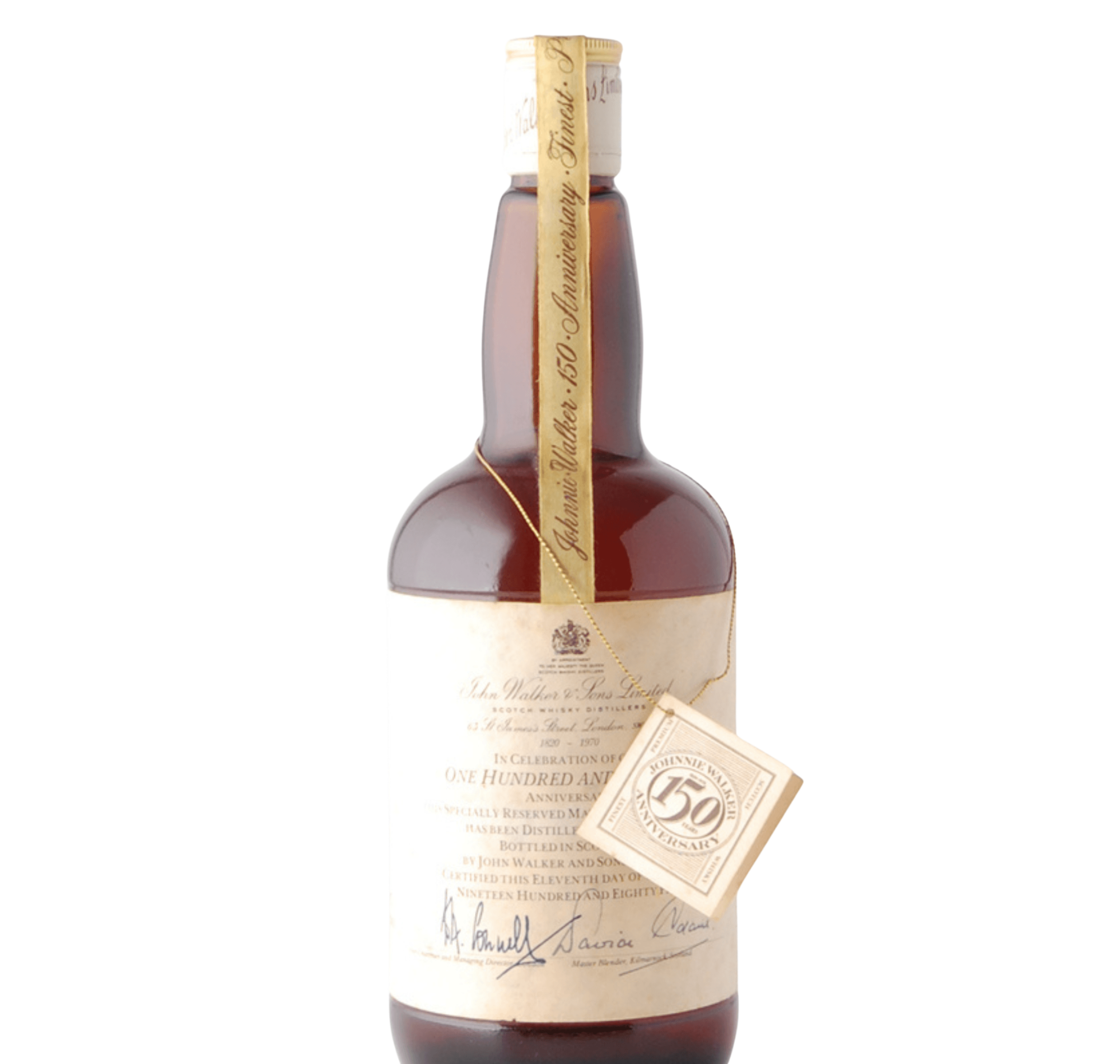 John Walker & Sons 150th Anniversary Decanter (Bottled 1985) 75cl 40% Blended Scotland Whisky 