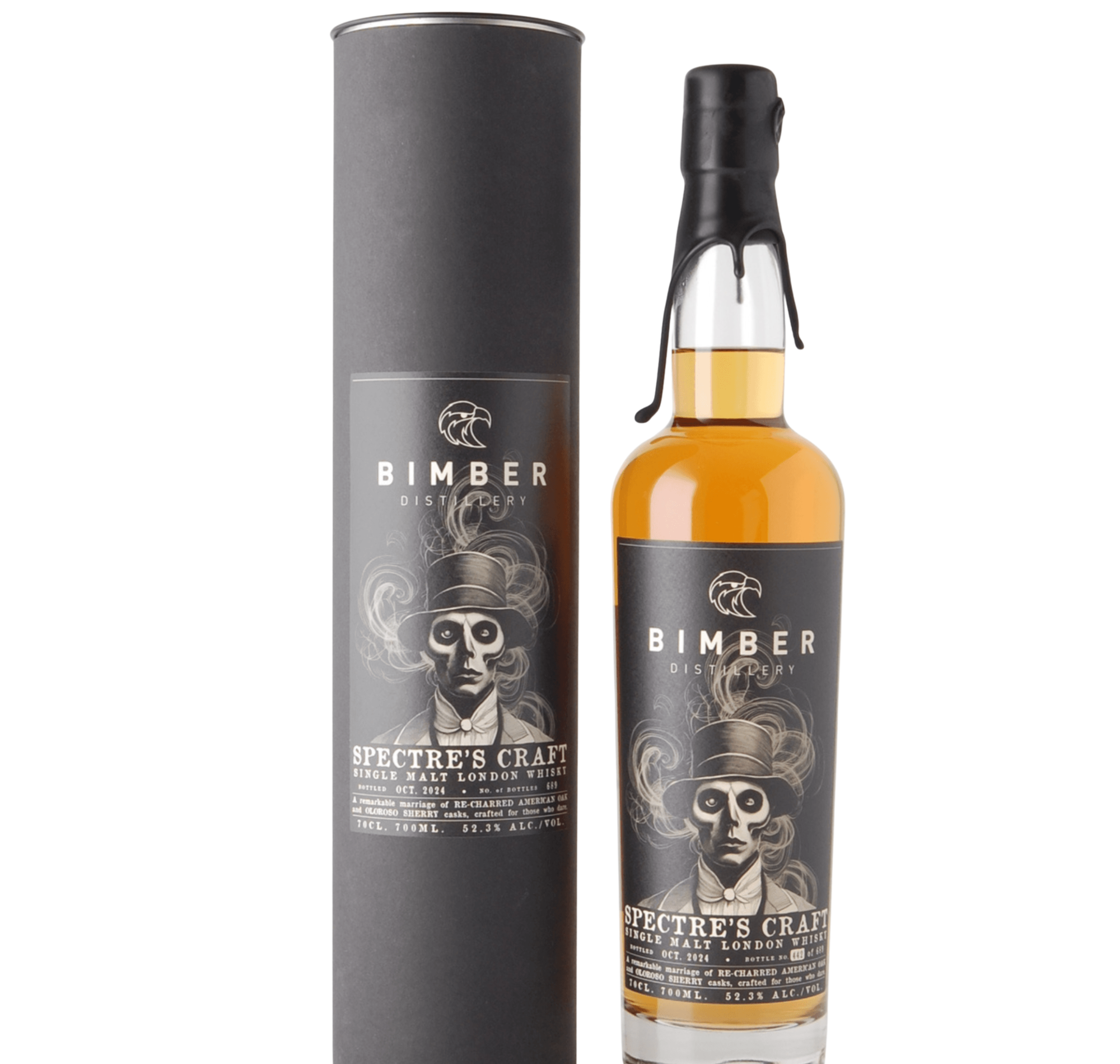 Bimber Spectre’s Craft Single Malt London Whisky 70cl 52.3% England London Whisky 