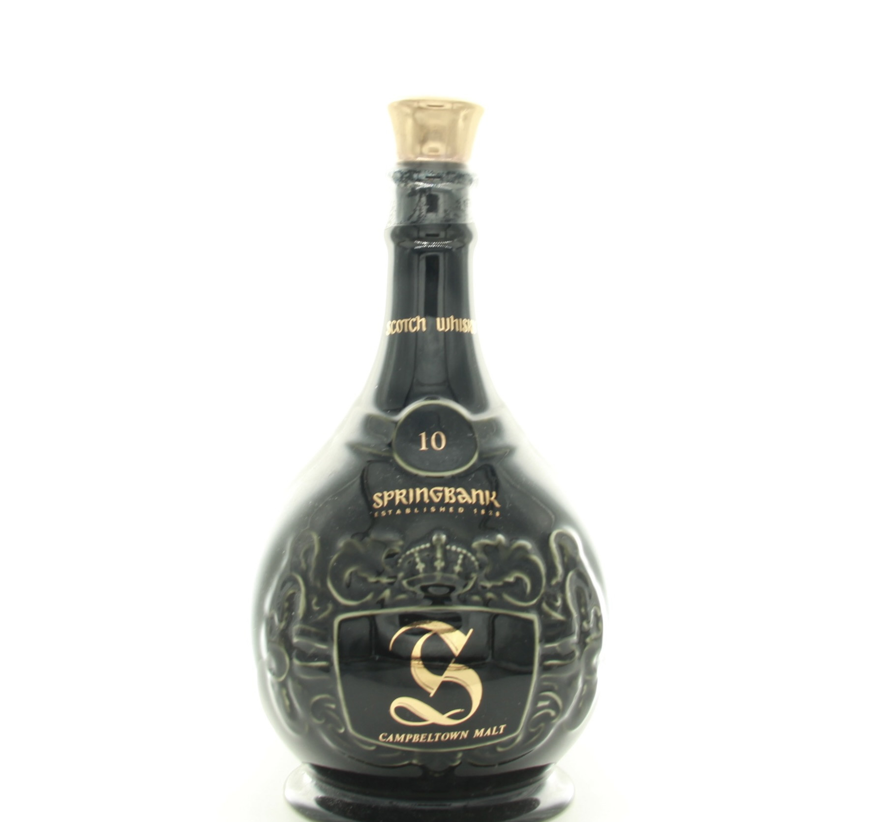 Springbank 10 Year Old – Ceramic Decanter 75cl 43% Campbeltown Scotland Whisky