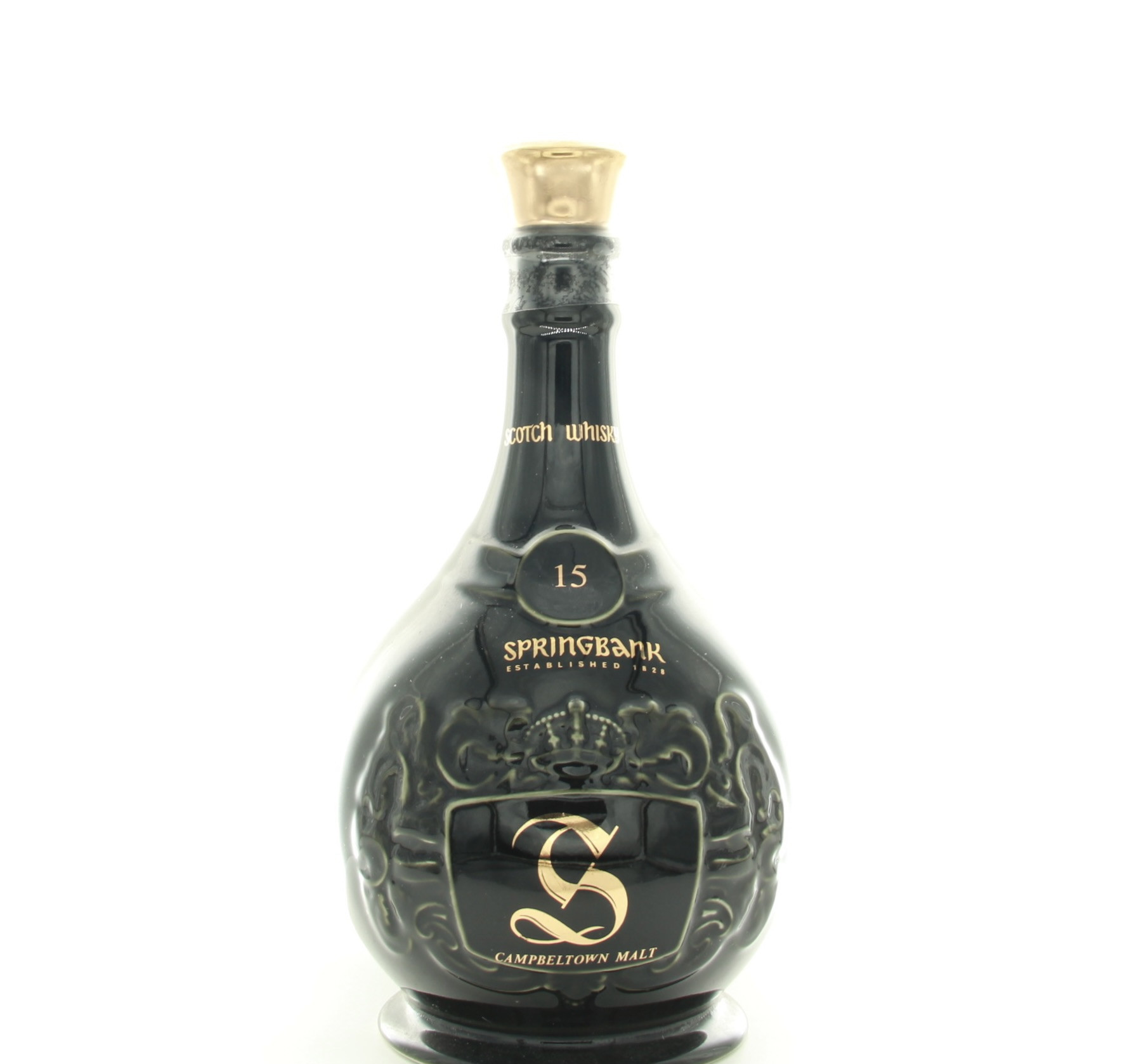 Springbank 15 Year Old Campbeltown Malt (Ceramic Decanter) 75cl 43% Campbeltown Scotland Whisky