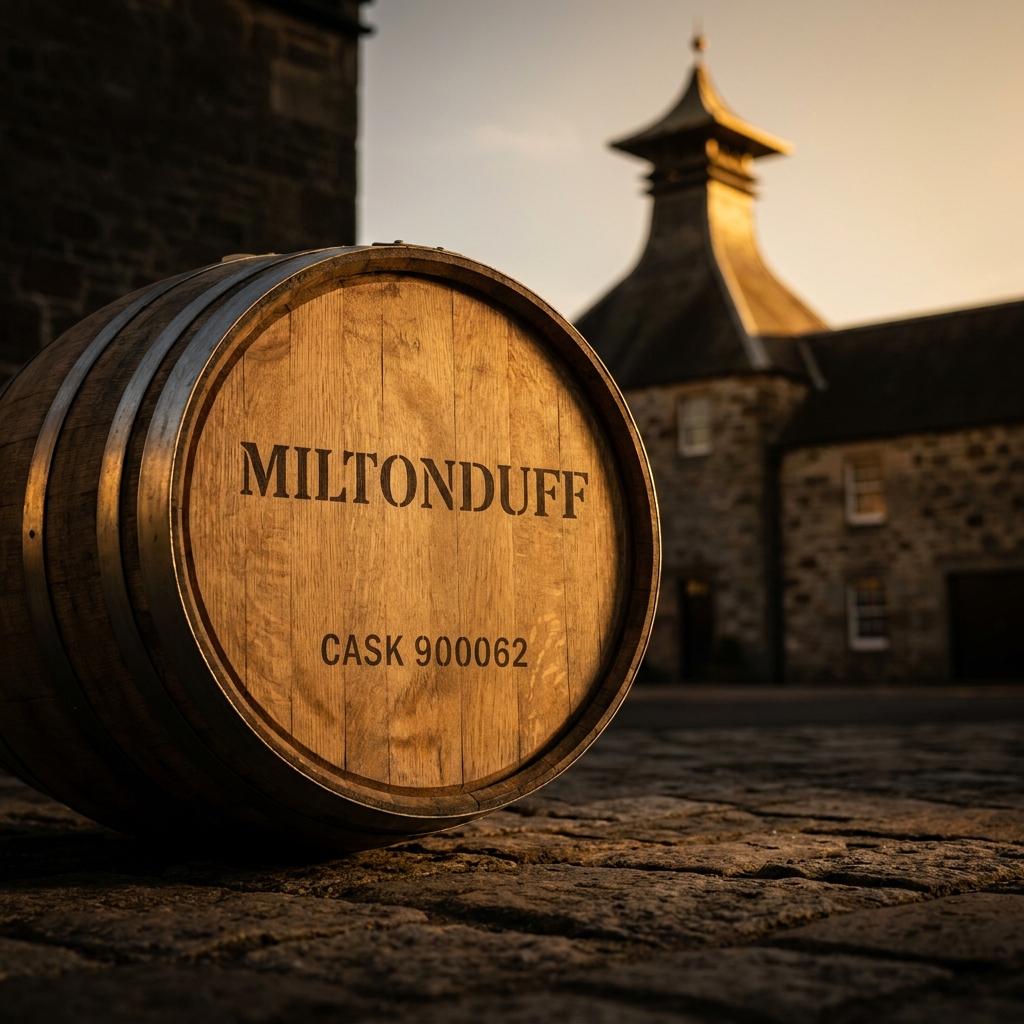 Miltonduff 2011 Bourbon Barrel (15 Year Old) 1000cl 61.27% Casks