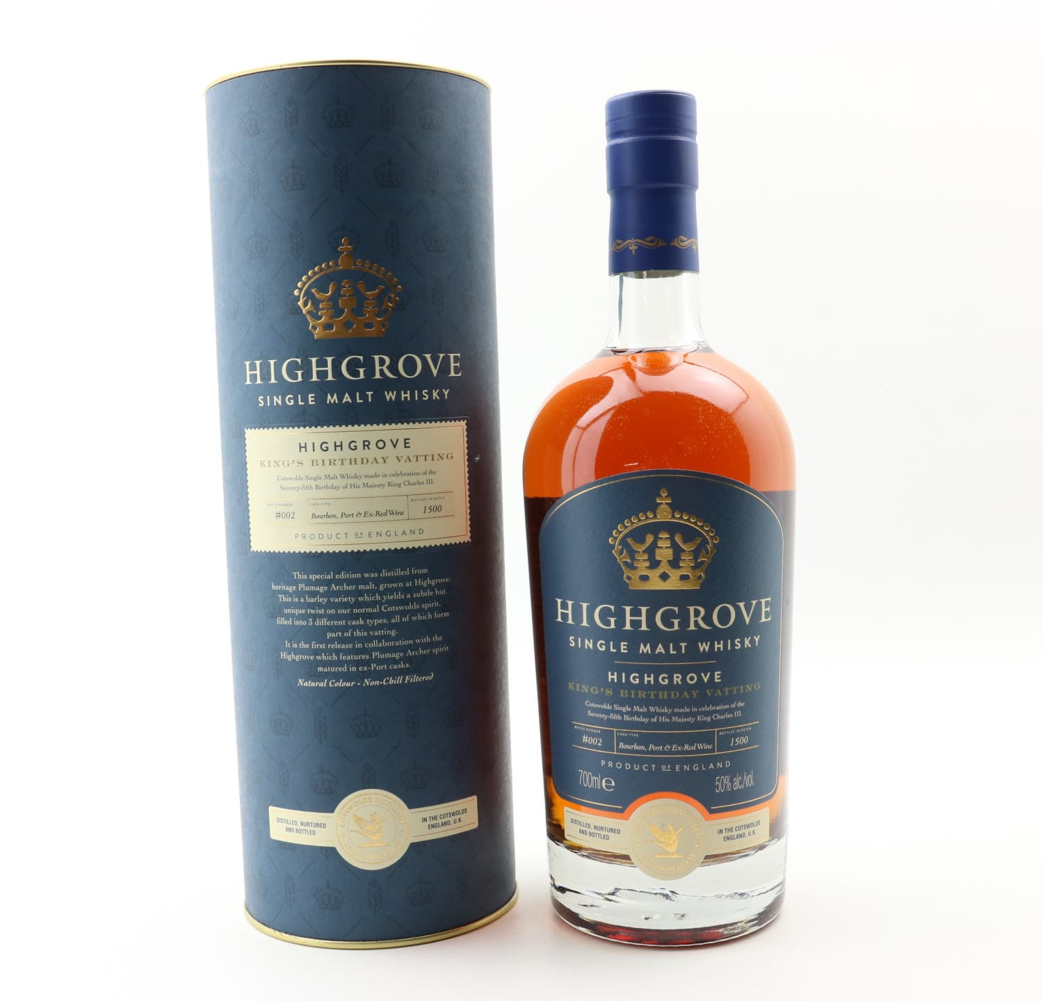 Cotswolds Highgrove King’s Birthday Vatting Batch #2 70cl 50% Whisky