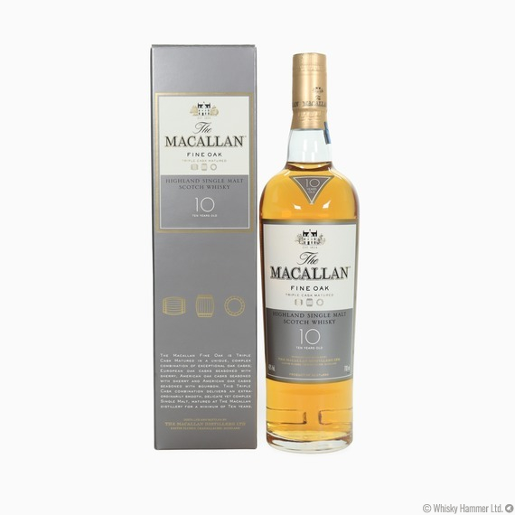 Macallan – 10 Year Old (Fine Oak, Triple Cask) 70cl 40% Whisky 