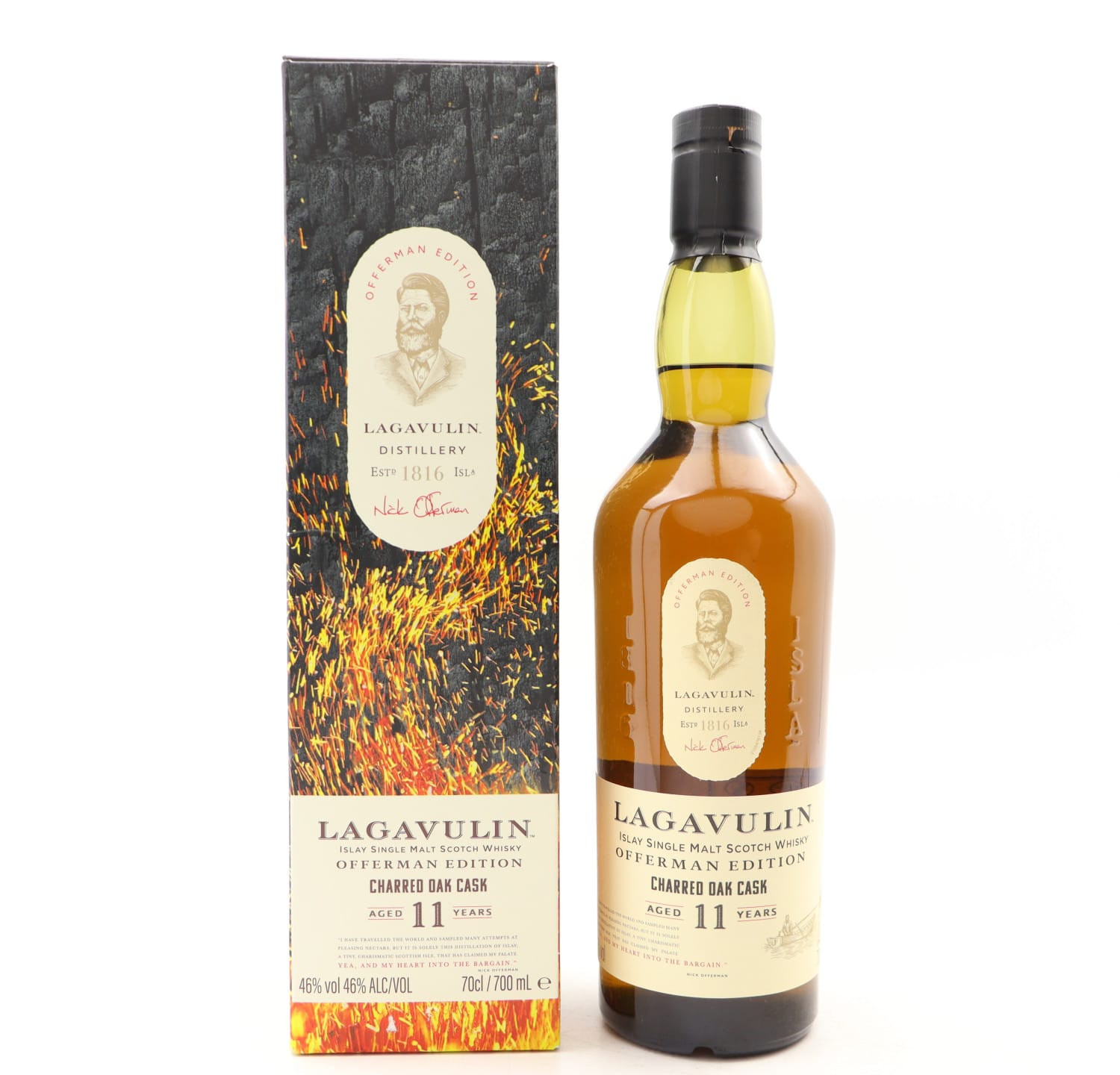 Lagavulin 11 Year Old Offerman Charred Oak Cask Edition 70cl 46% Whisky 