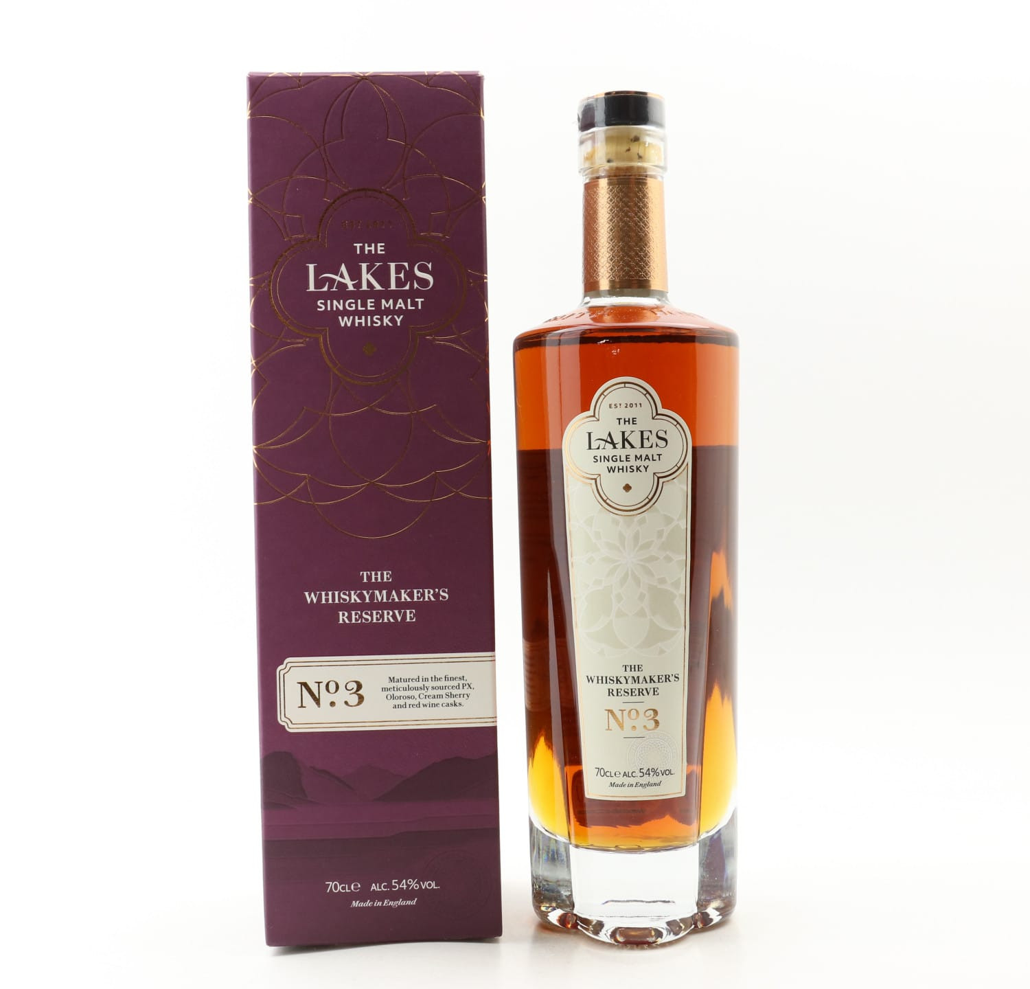 The Lakes Distillery The Whiskymaker’s Reserve No.3 70cl 54% Whisky