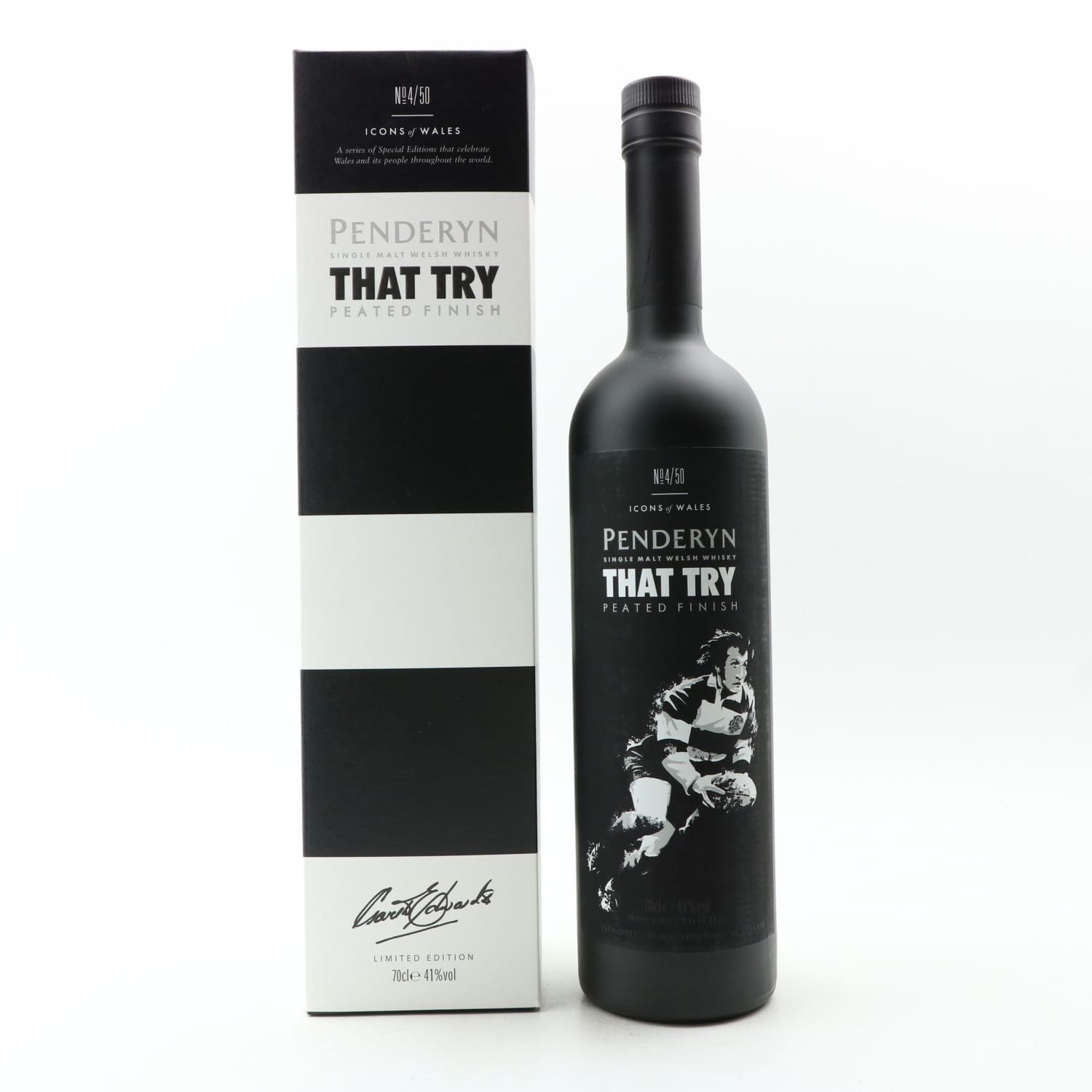 Penderyn Icons Of Wales Series No4 ‘That Try’ Whisky 