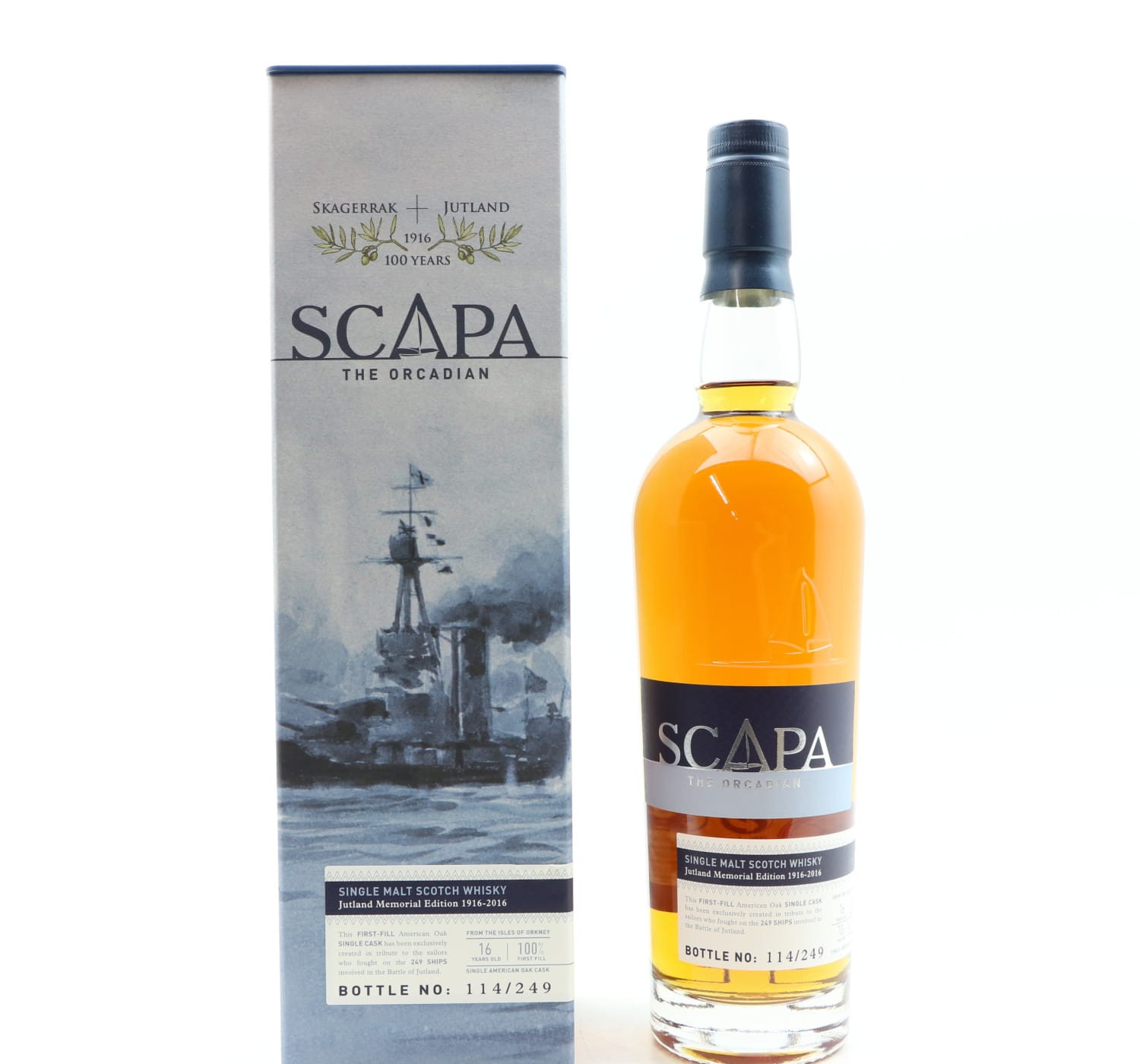Scapa 16 Year Old Jutland Memorial Edition 1916-2016 70cl 40% Whisky