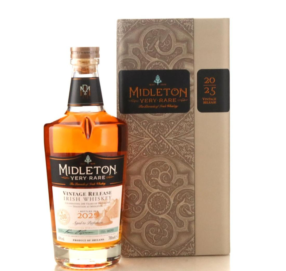 Midleton Very Rare Vintage Release 2025 Irish Whiskey – 200th Anniversary 40% Whisky