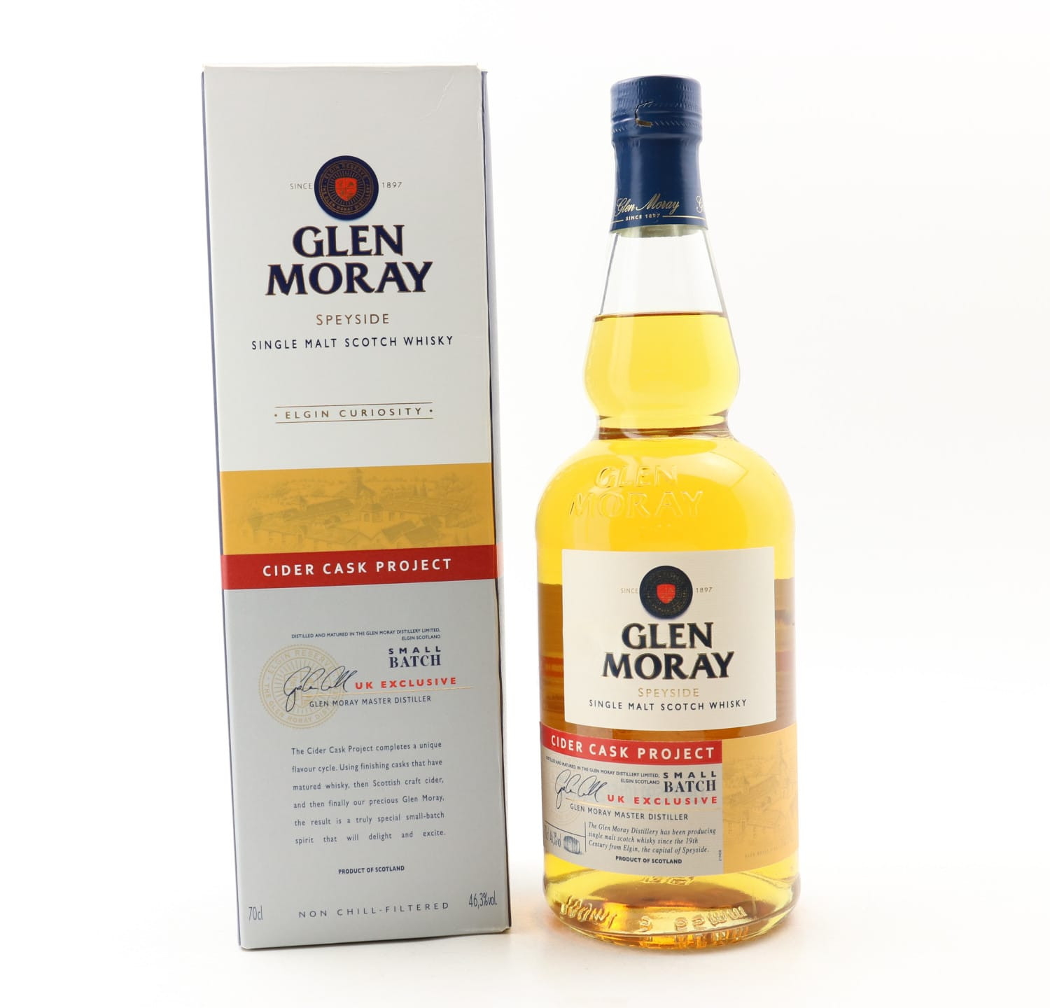 Glen Moray Cider Cask Project 70cl 46.3% Whisky