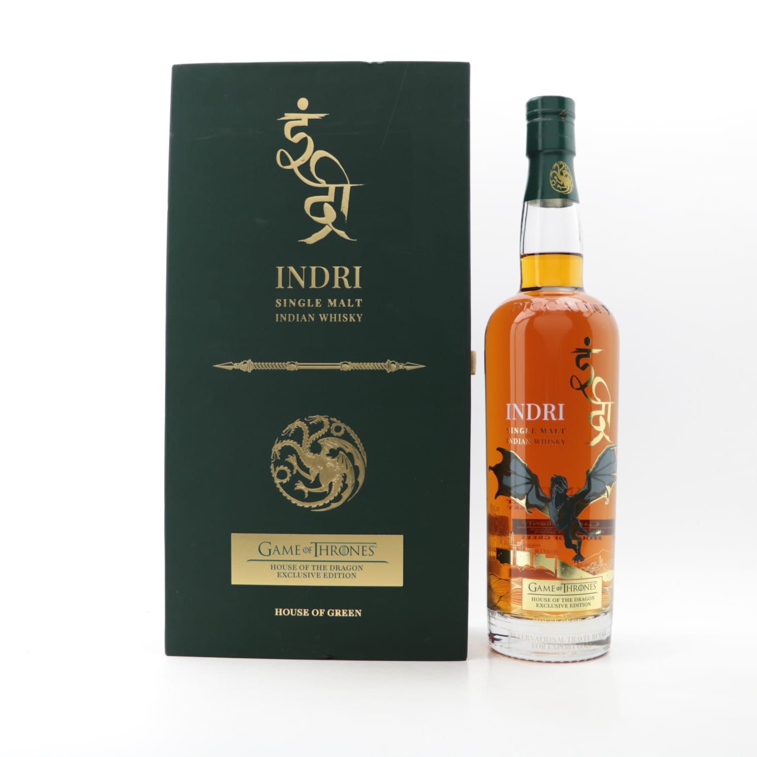 Indri Game Of Thrones House Of Green 75cl 75cl 46% Whisky
