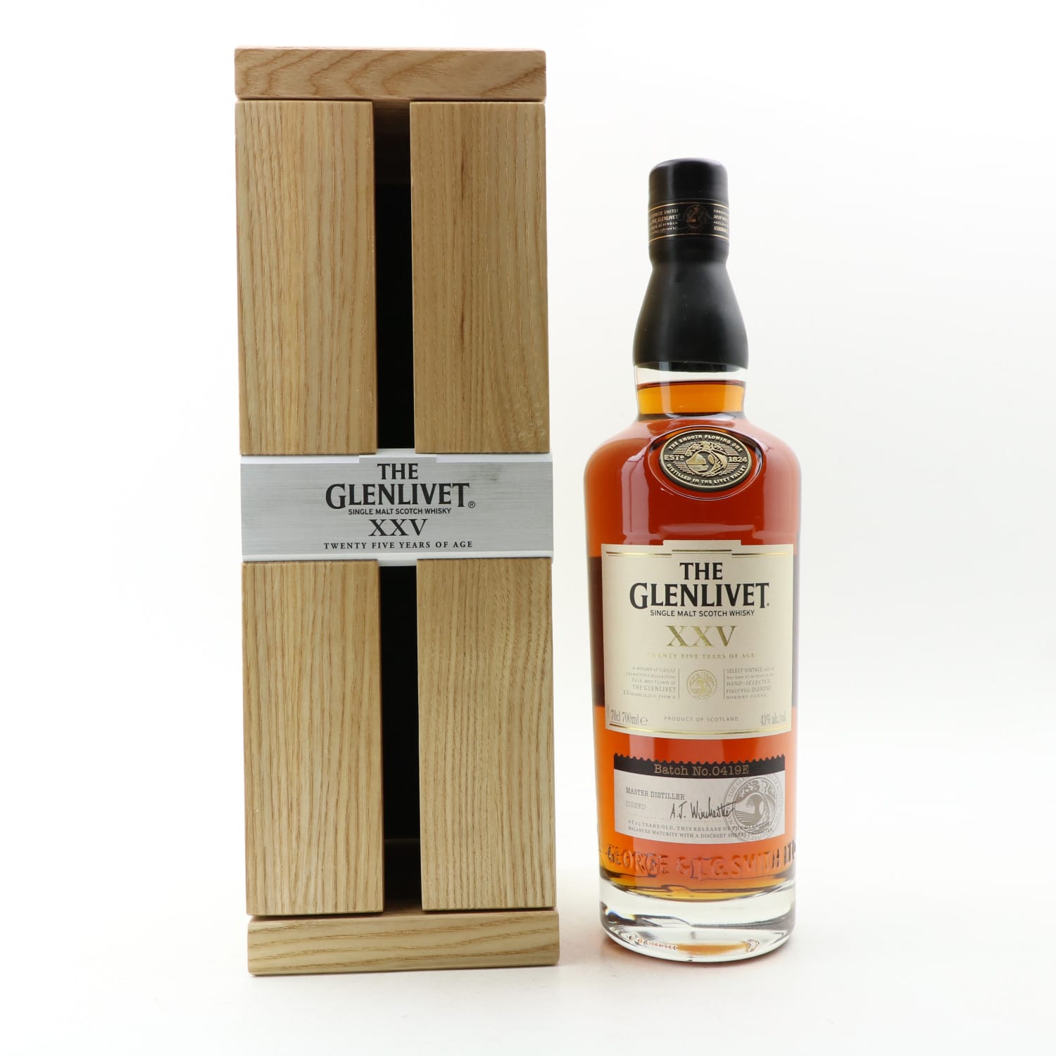 Glenlivet XXV 25 Year Old Whisky