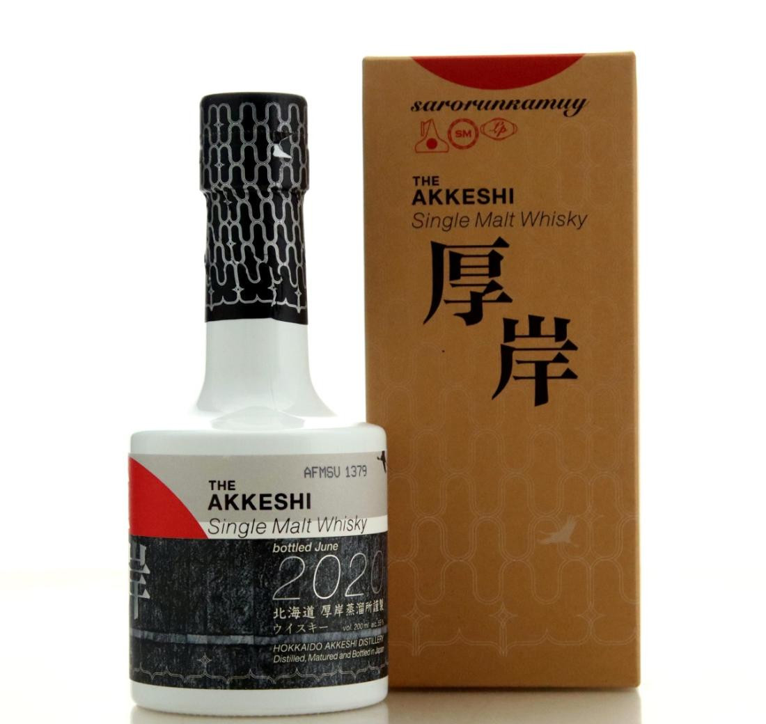 Akkeshi Sarorunkamuy Lightly-Peated 55% Whisky 