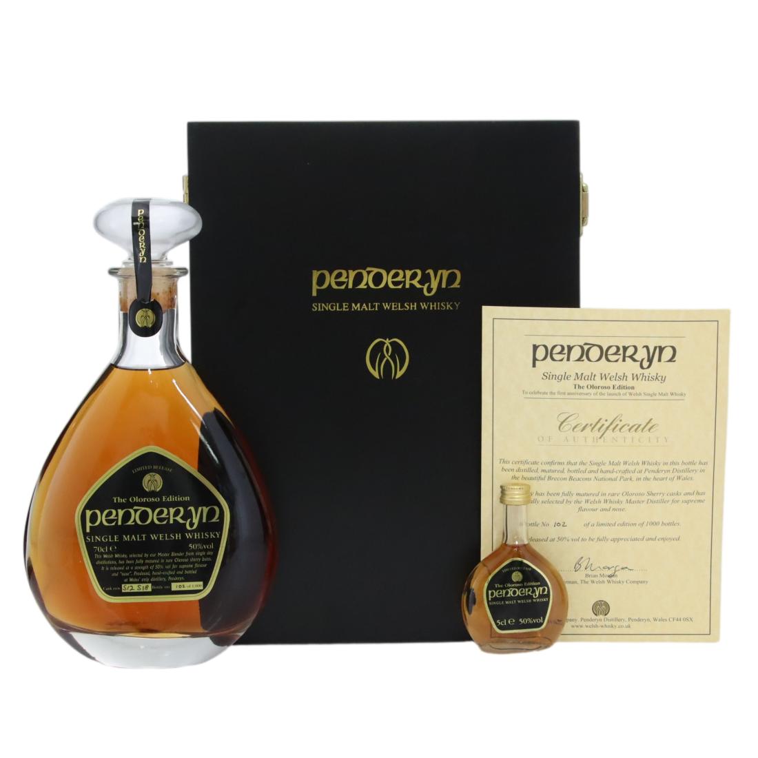 Penderyn Oloroso Edition / includes Miniature 70cl 50.00% Wales Whisky 