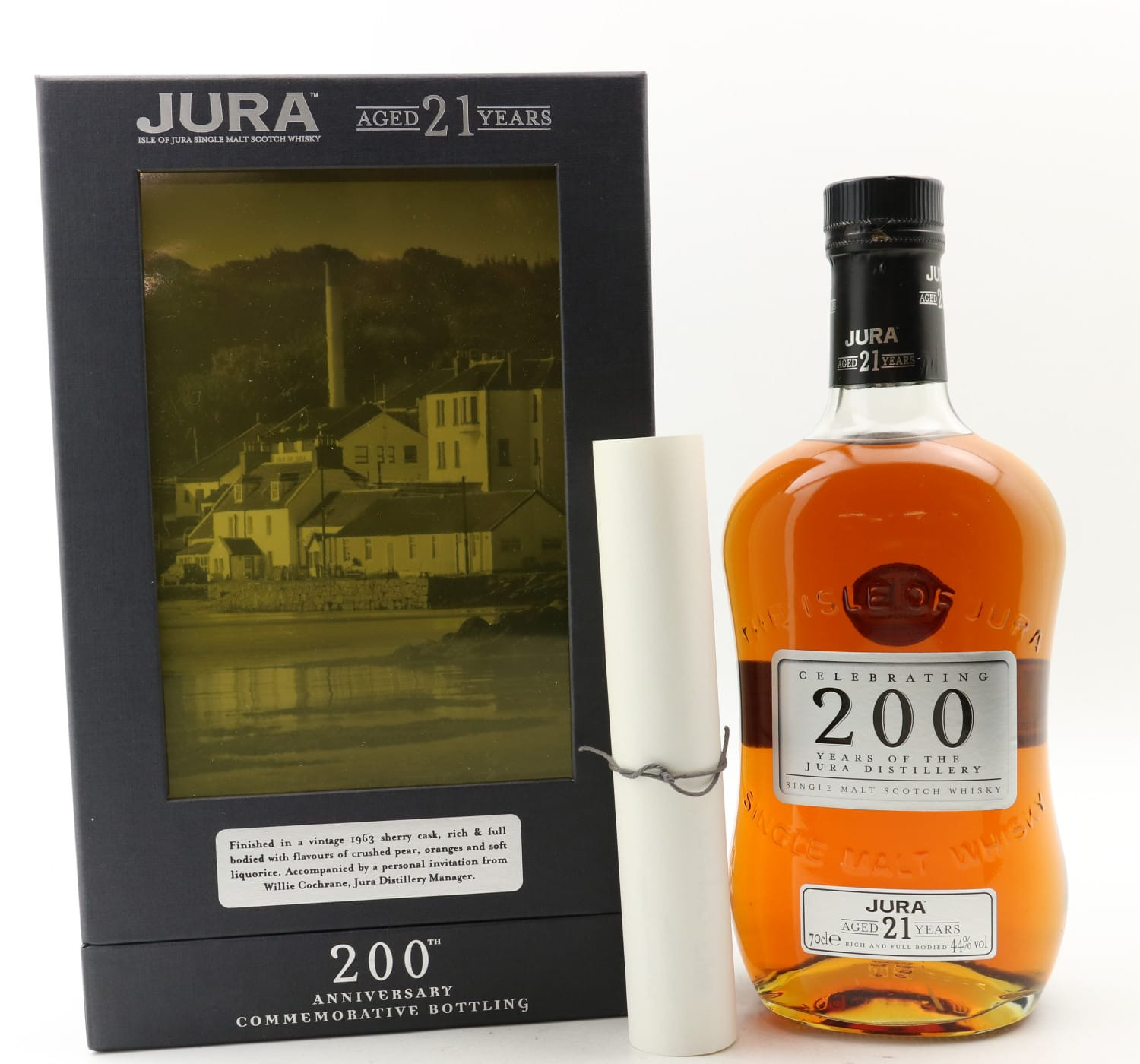Jura 21 Year Old 200th Anniversary 70cl 44% Whisky 