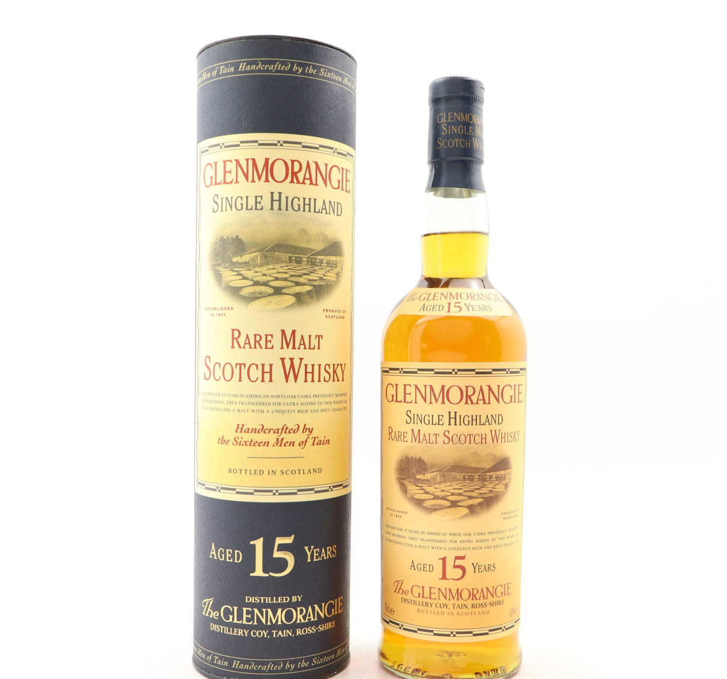 Glenmorangie 15 Year Old Circa 1990’s 70cl 43% Whisky 