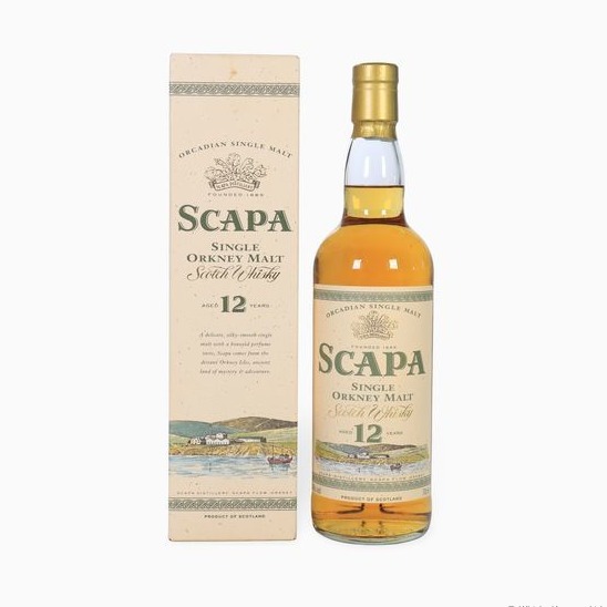 Scapa – 12 Year Old 70cl 40.00% Scotland Whisky